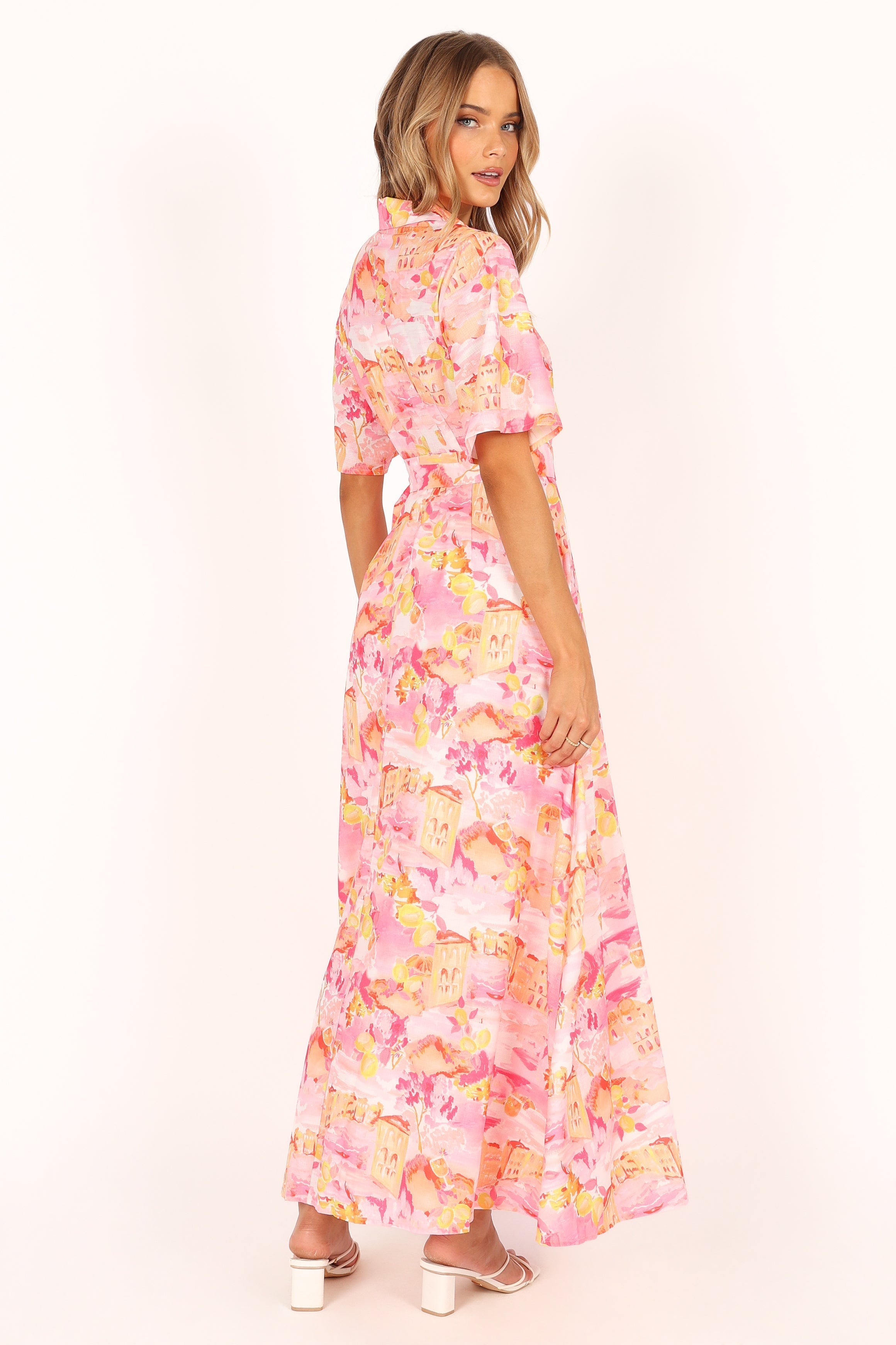 Arianna Maxi Dress - Pink Scenic