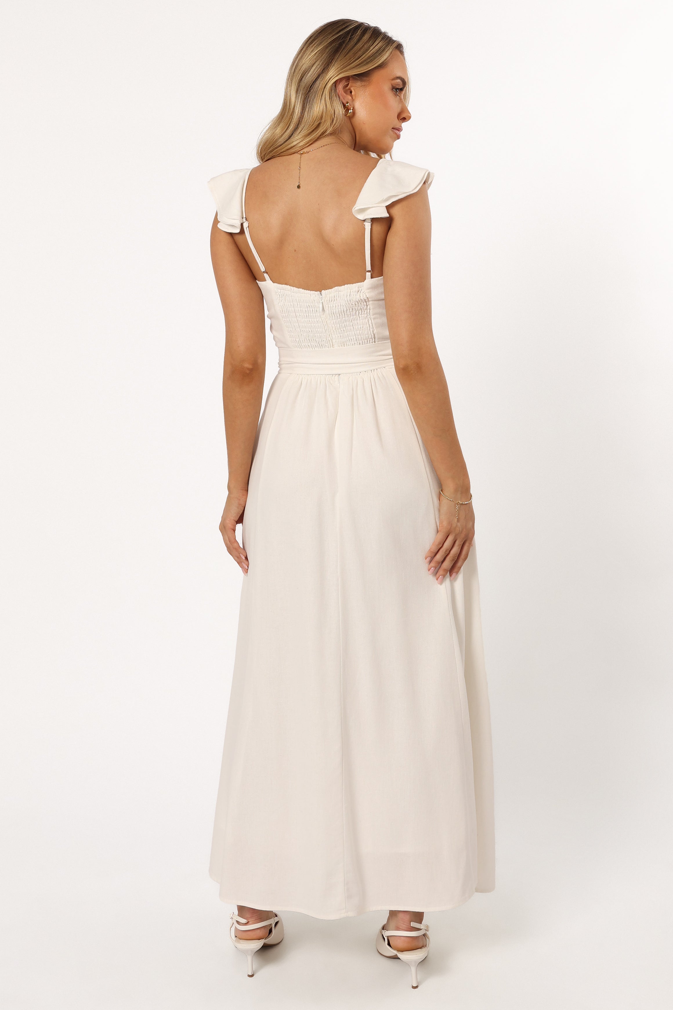 Enslee Midi Dress - Ivory