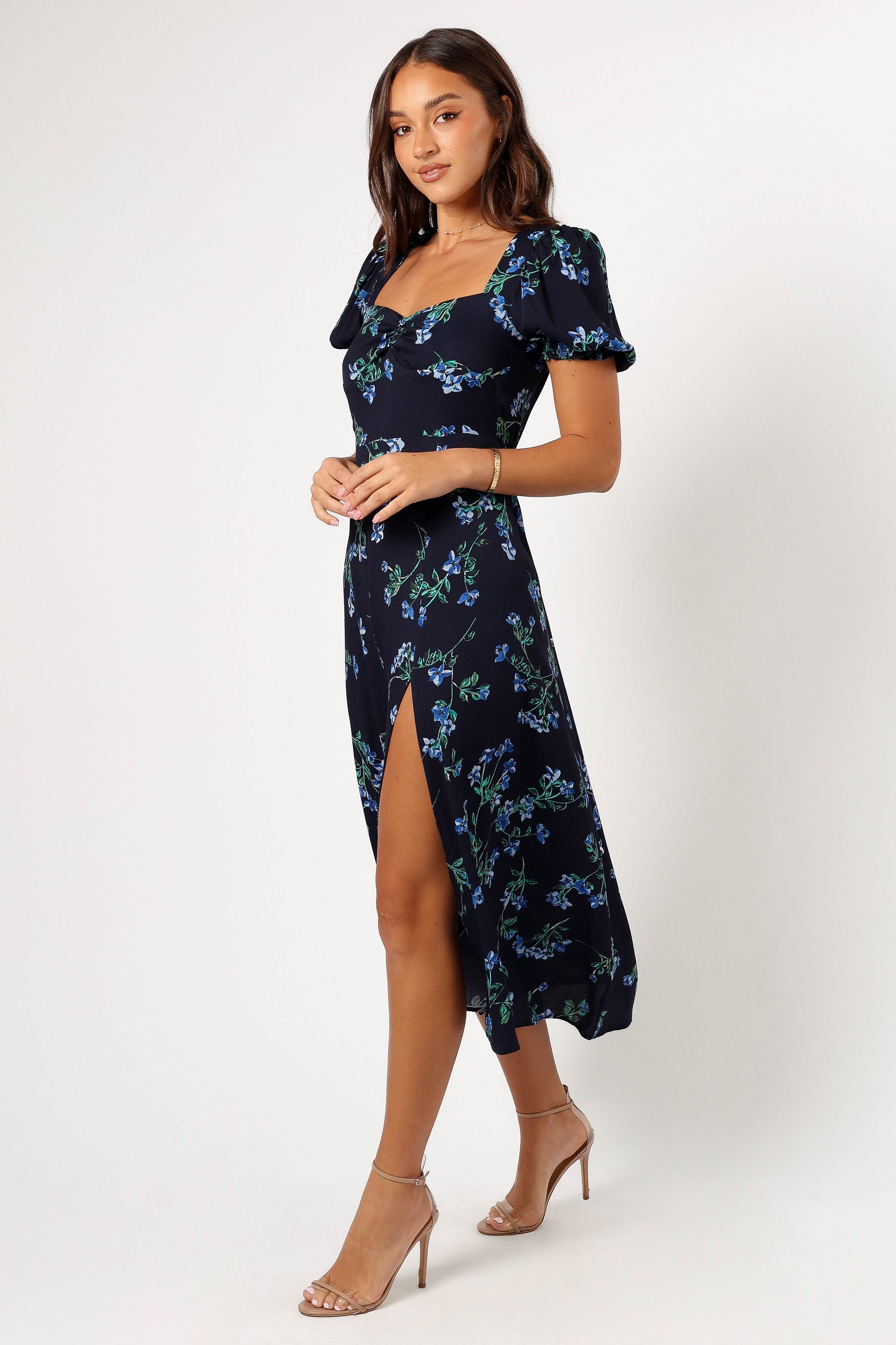 Hendrix Midi Dress - Midnight Blues