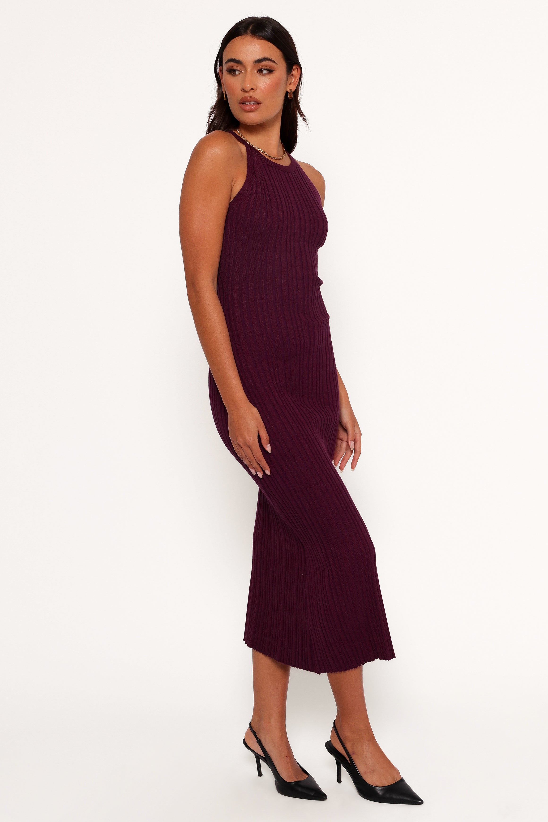 Brighton Maxi Dress - Plum