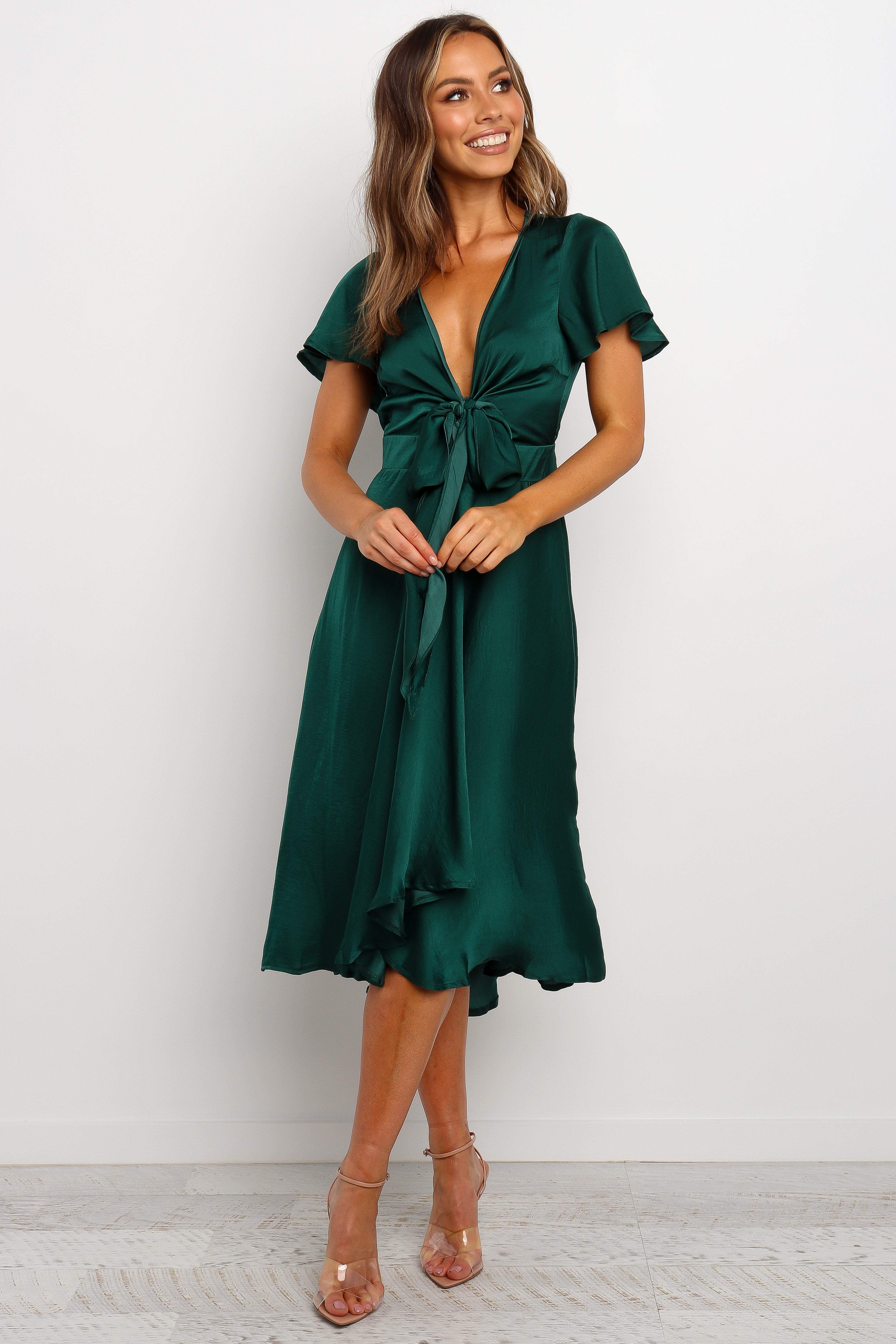 Montrose Dress - Emerald