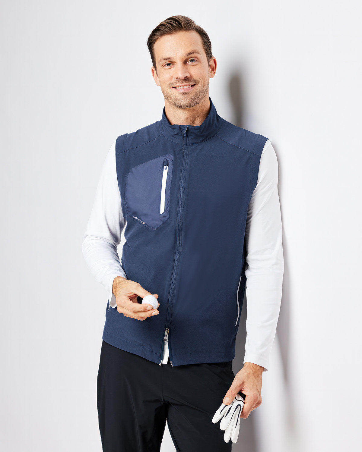 Zero Restriction Full-Zip Vest