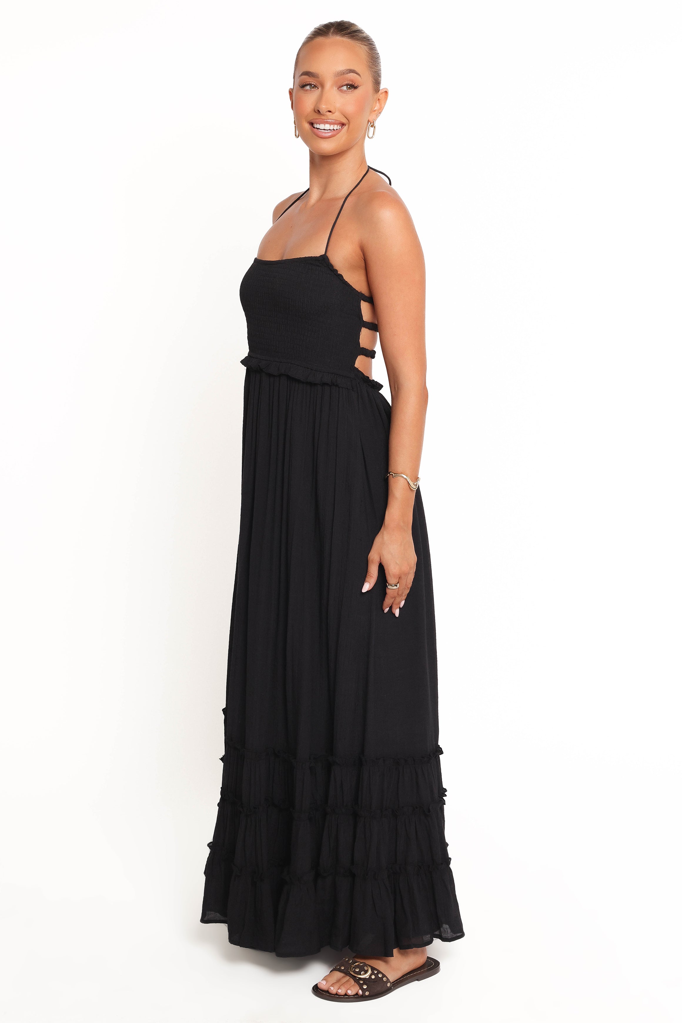 Lysandra Maxi Dress - Black