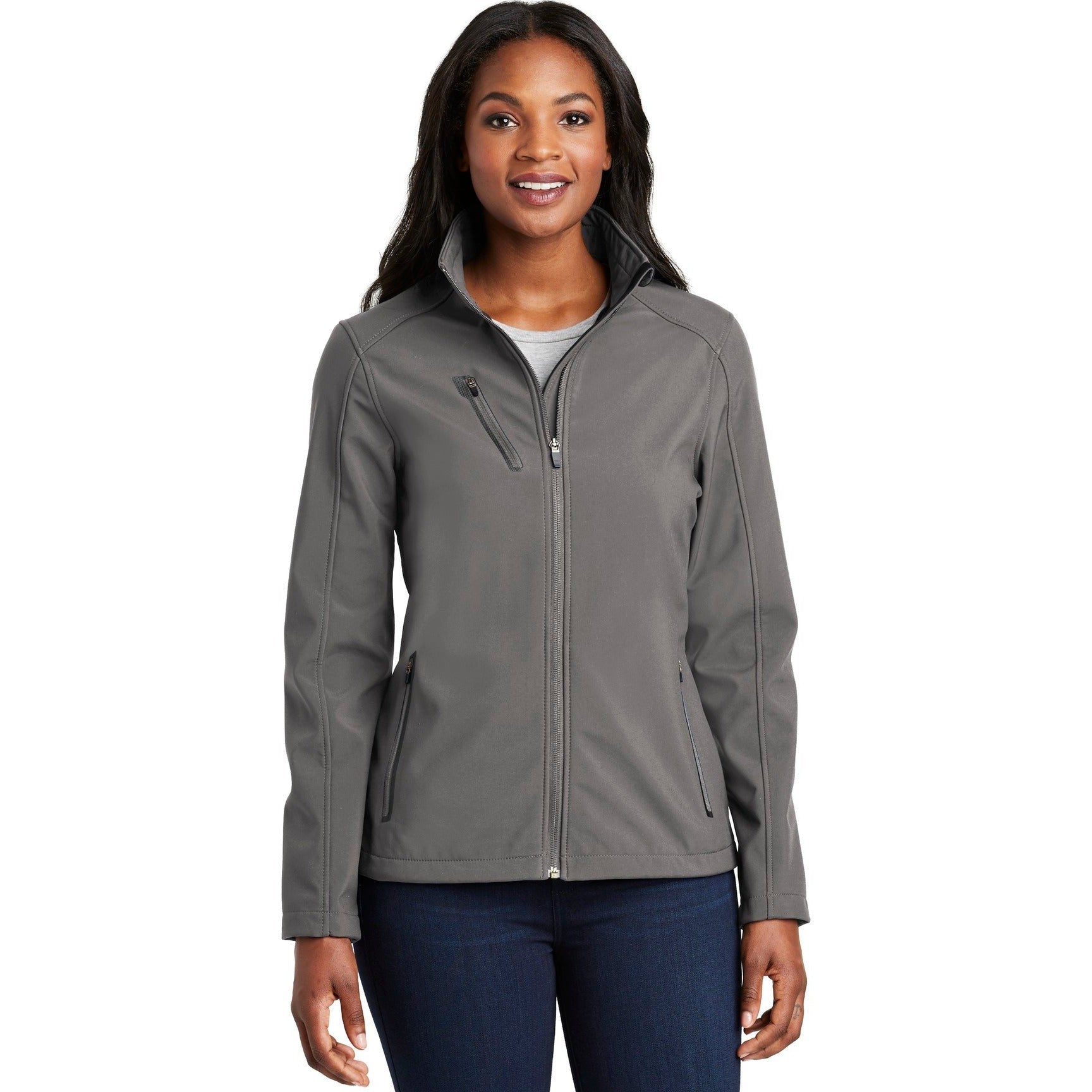 CLOSEOUT - Port Authority Ladies Welded Soft Shell Jacket