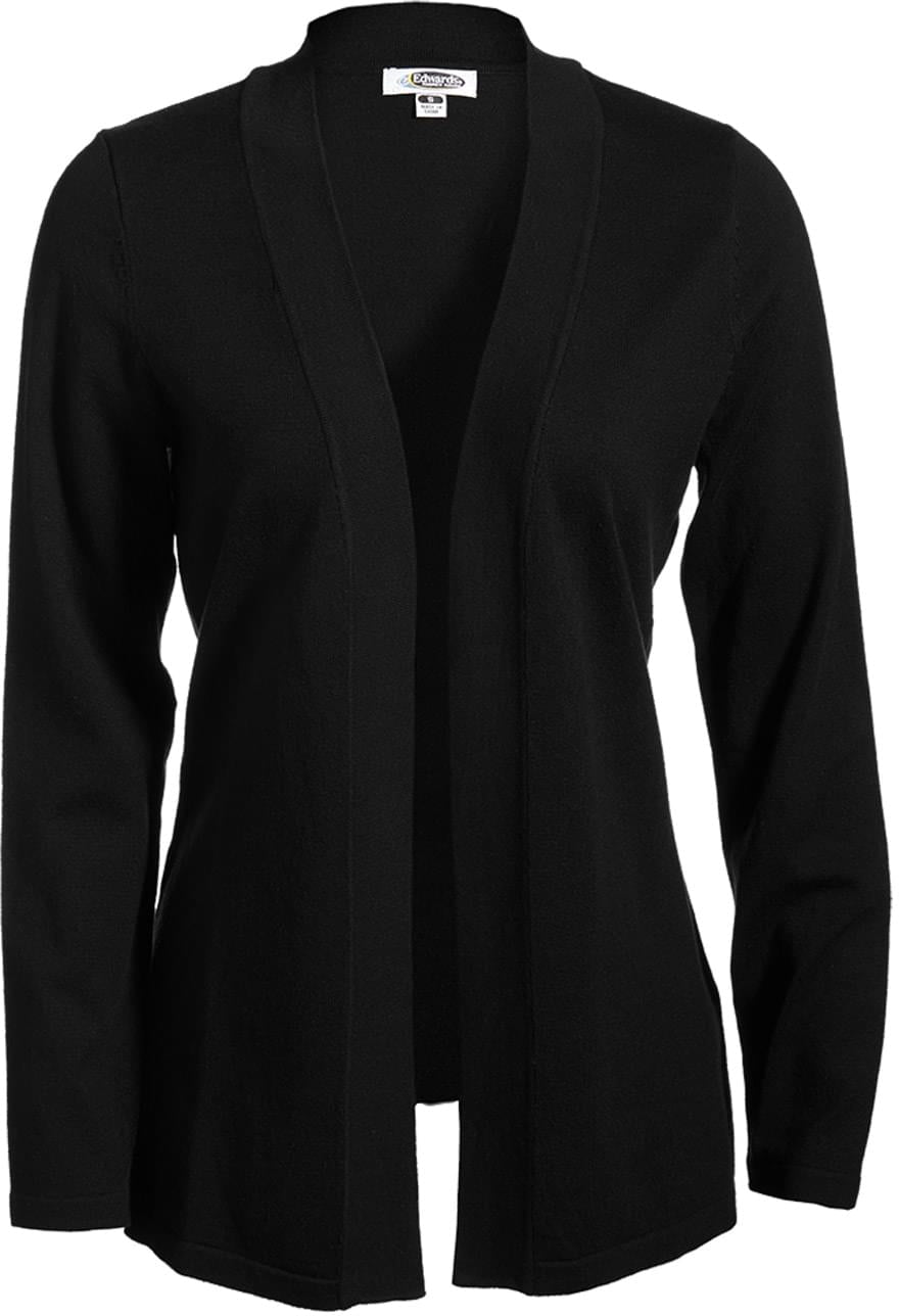 OUTELT-Edwards Ladies Open Cardigan Sweater