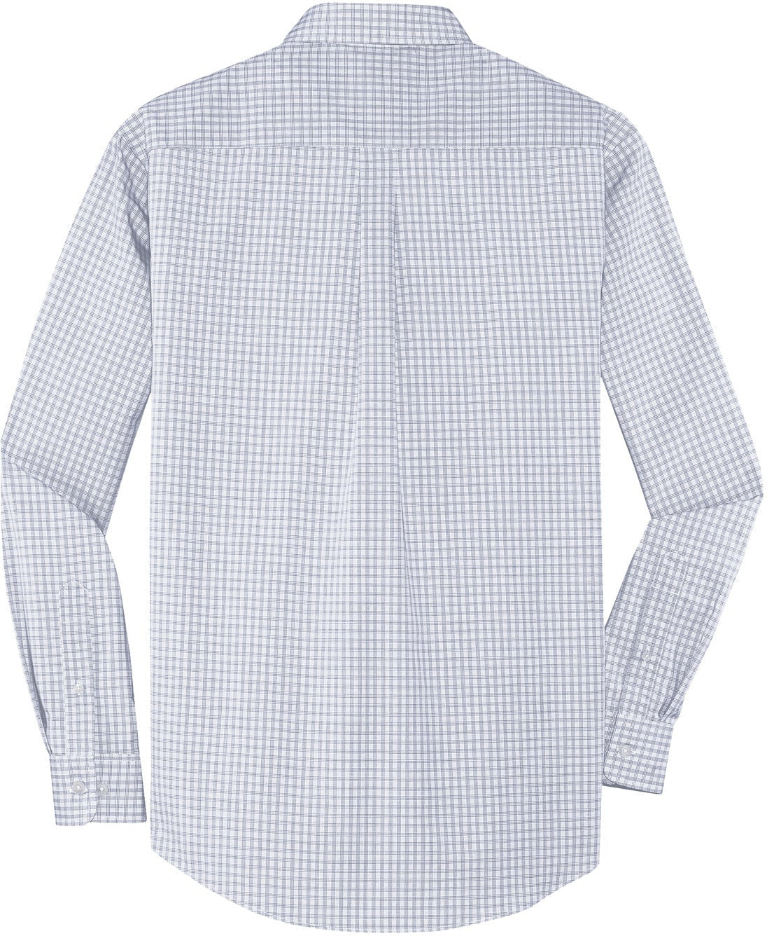 OUTLET-Port Authority Plaid Pattern Easy Care Shirt