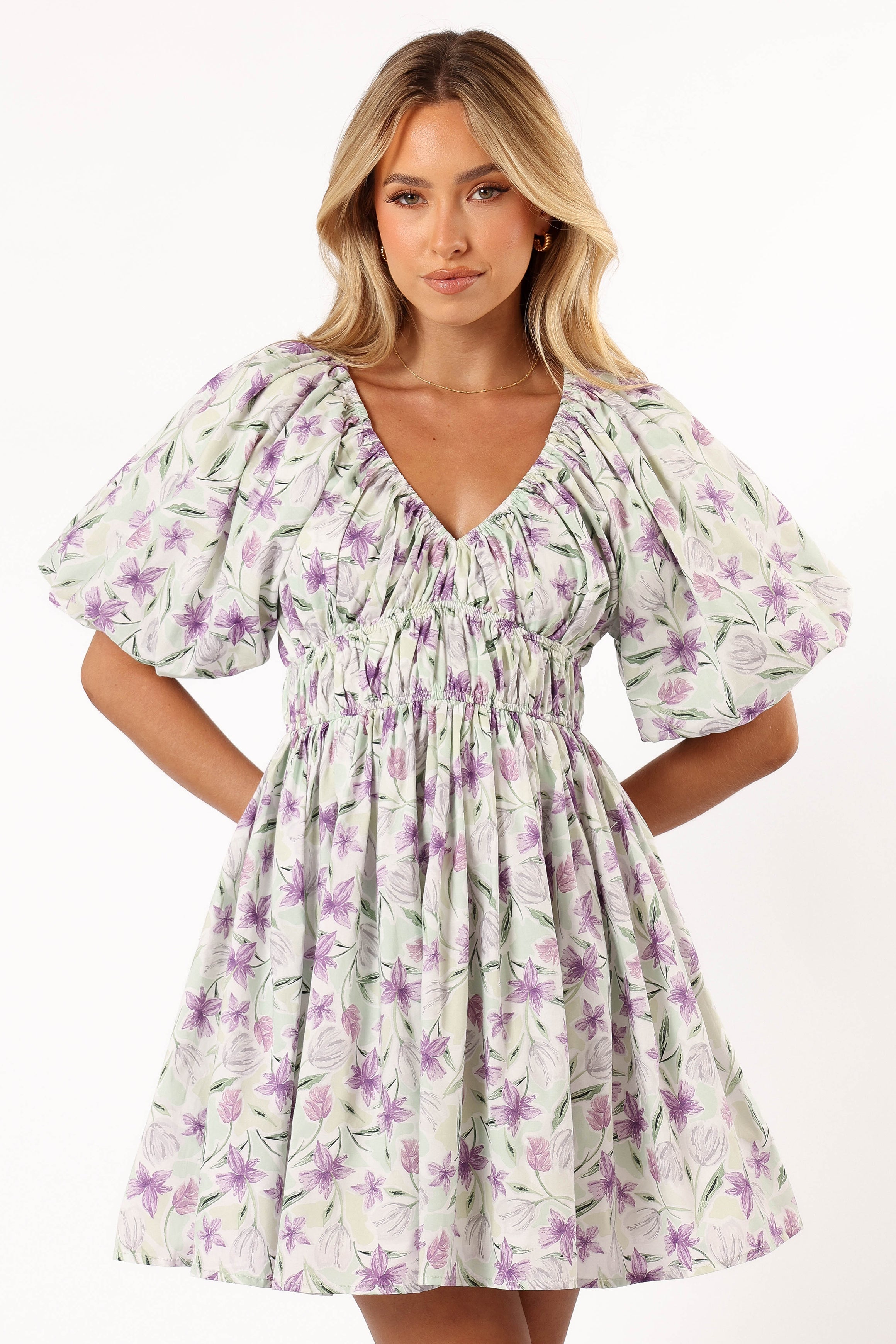 Tenaya Mini Dress - Lavender