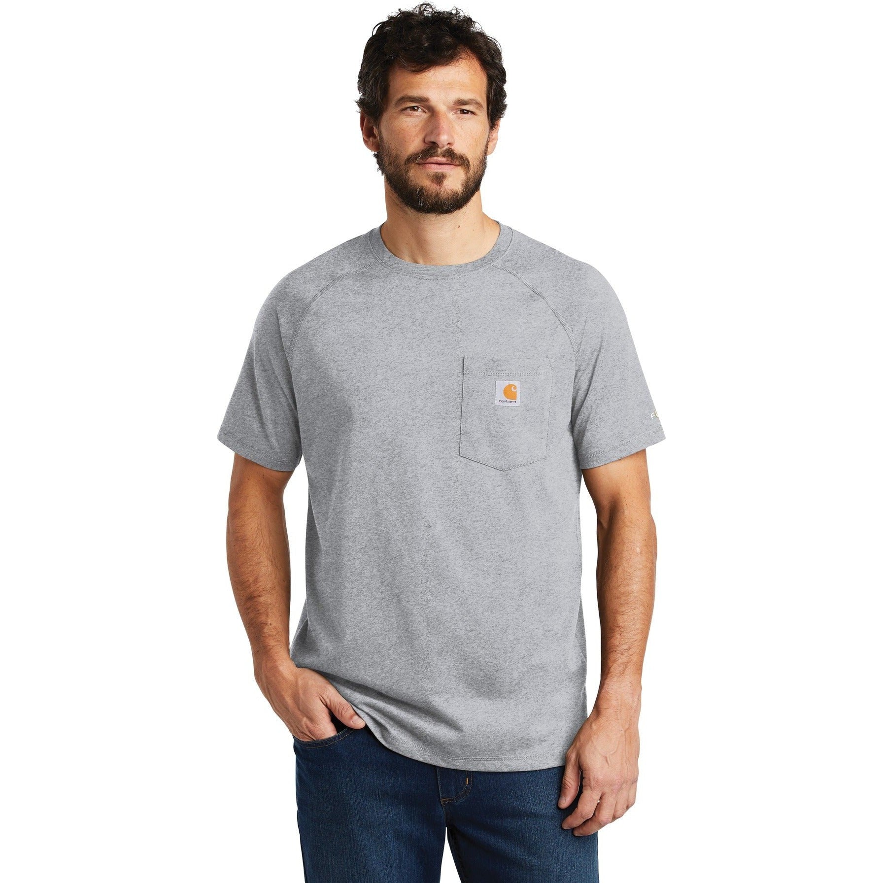 CLOSEOUT - Carhartt Force Cotton Delmont Short Sleeve T-Shirt