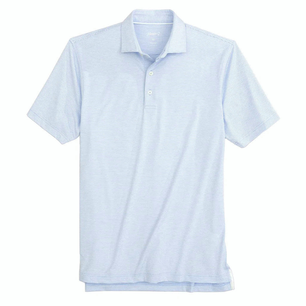 Johnnie-O Lyndonn Stripe Performance Jersey Polo