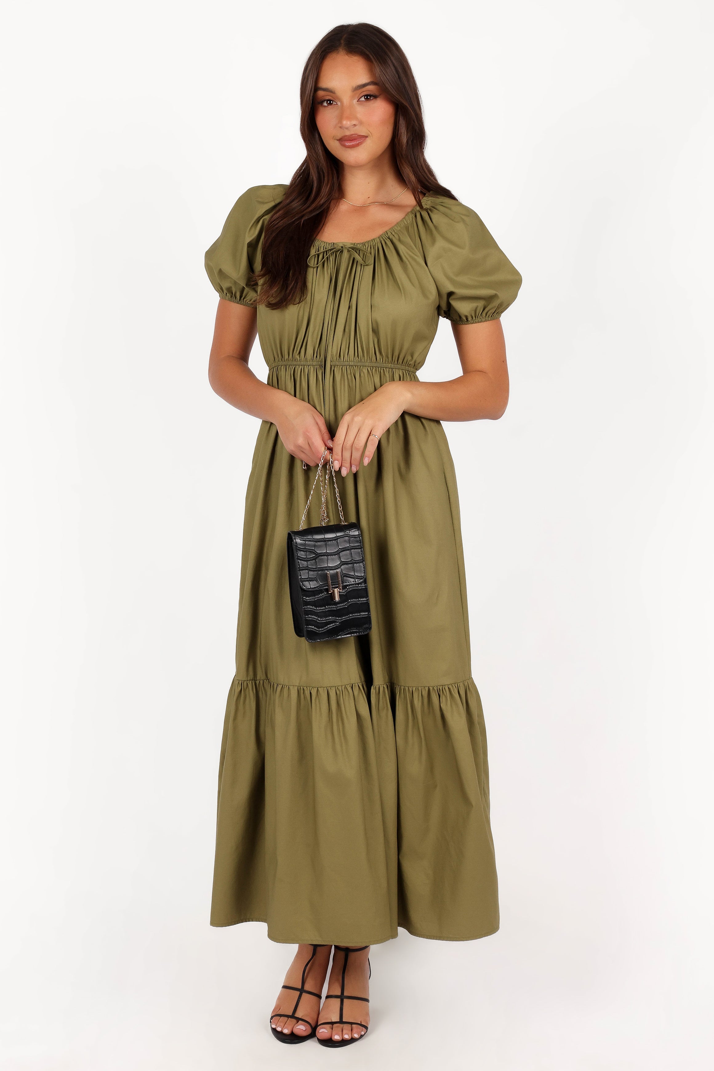 Juliana Maxi Dress - Olive