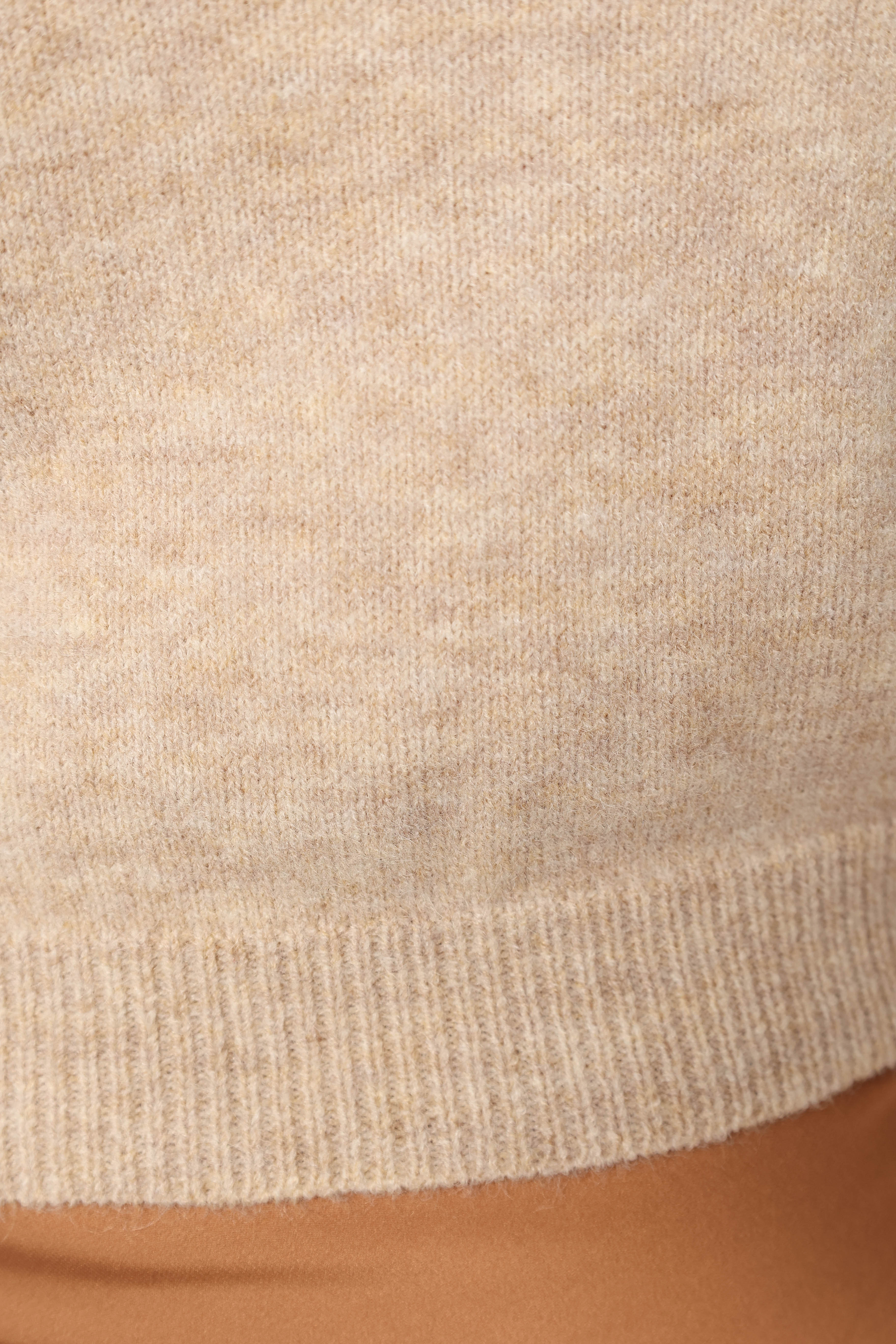 Noah Knit Sweater - Taupe