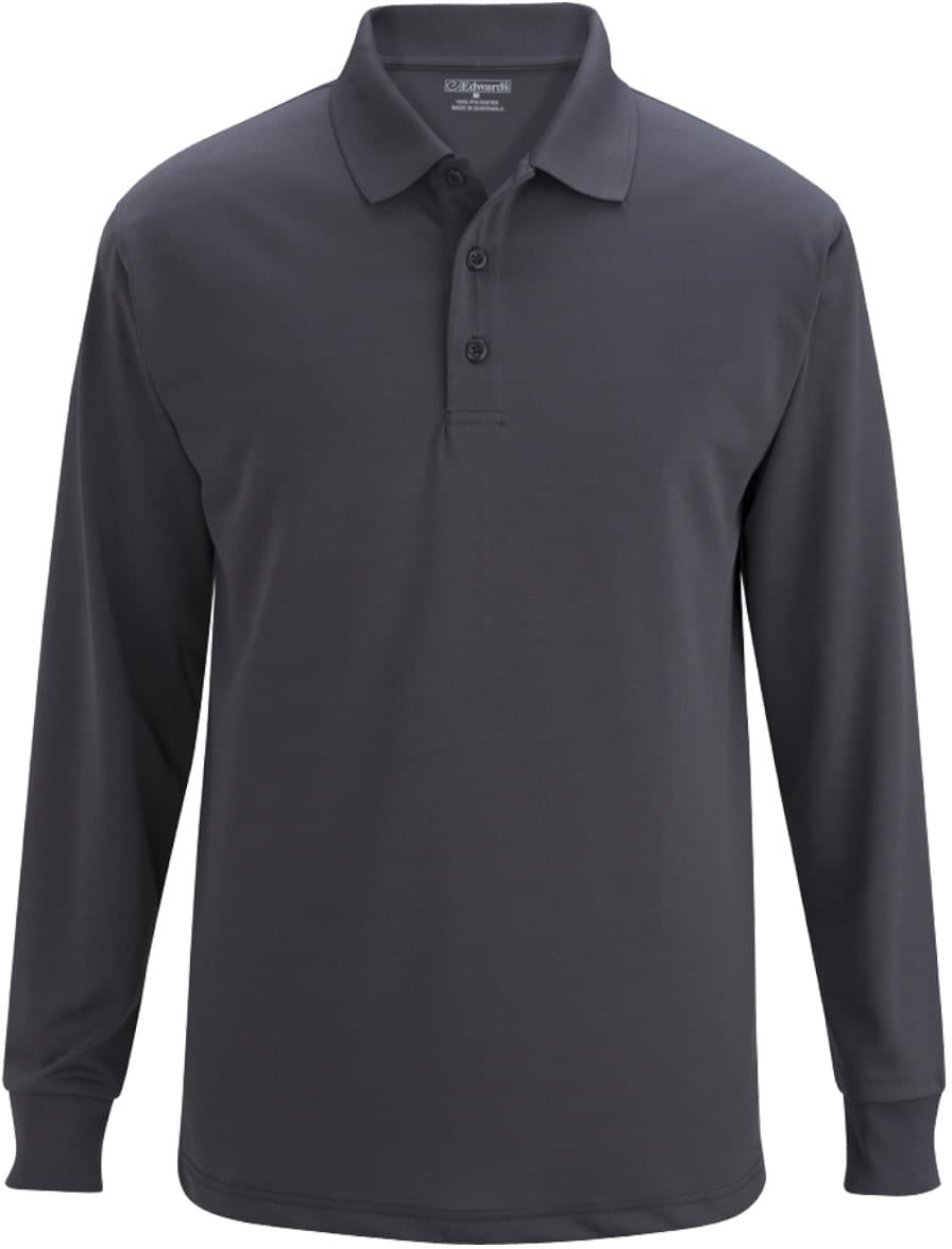 OUTLET-Edwards Unisex Snag Proof Long Sleeve Polo