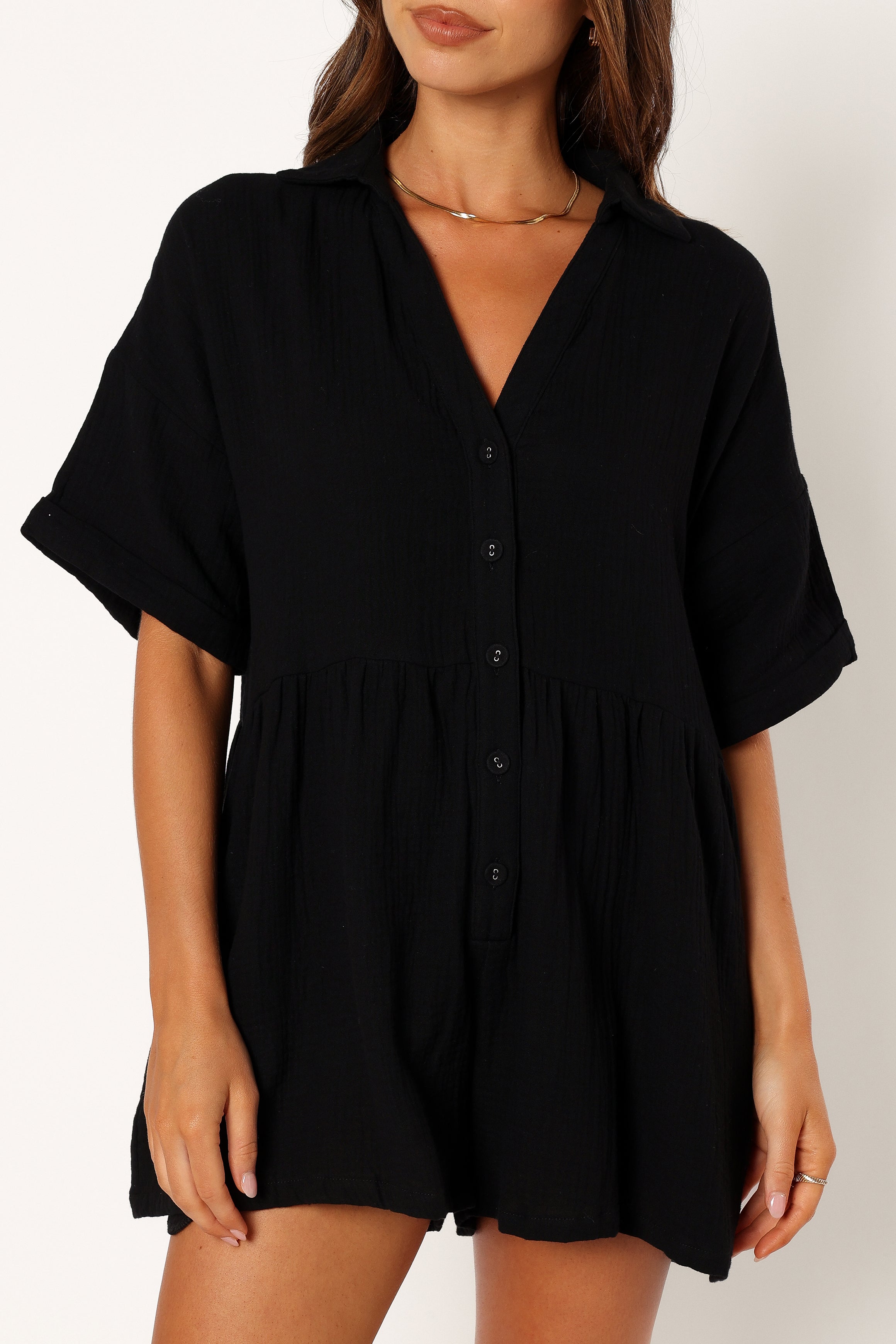 Winny Romper - Black