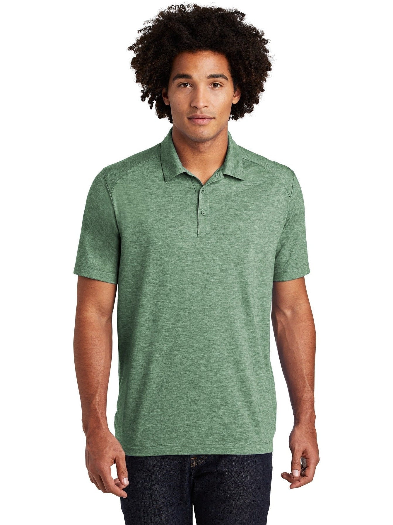 OUTLET-Sport-TekPosiChargeTri-Blend Wicking Polo