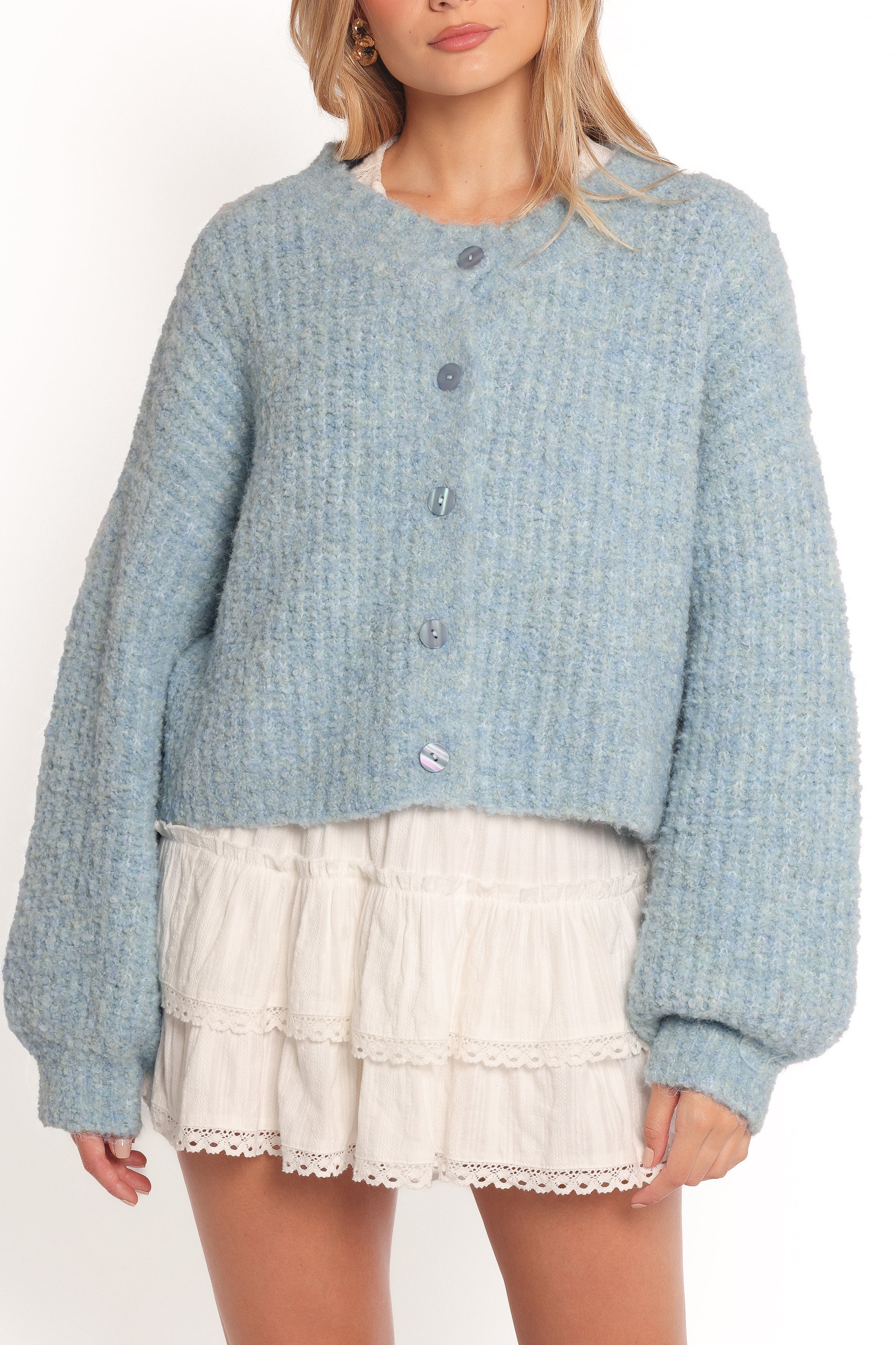 Albertine Cardigan - Blue