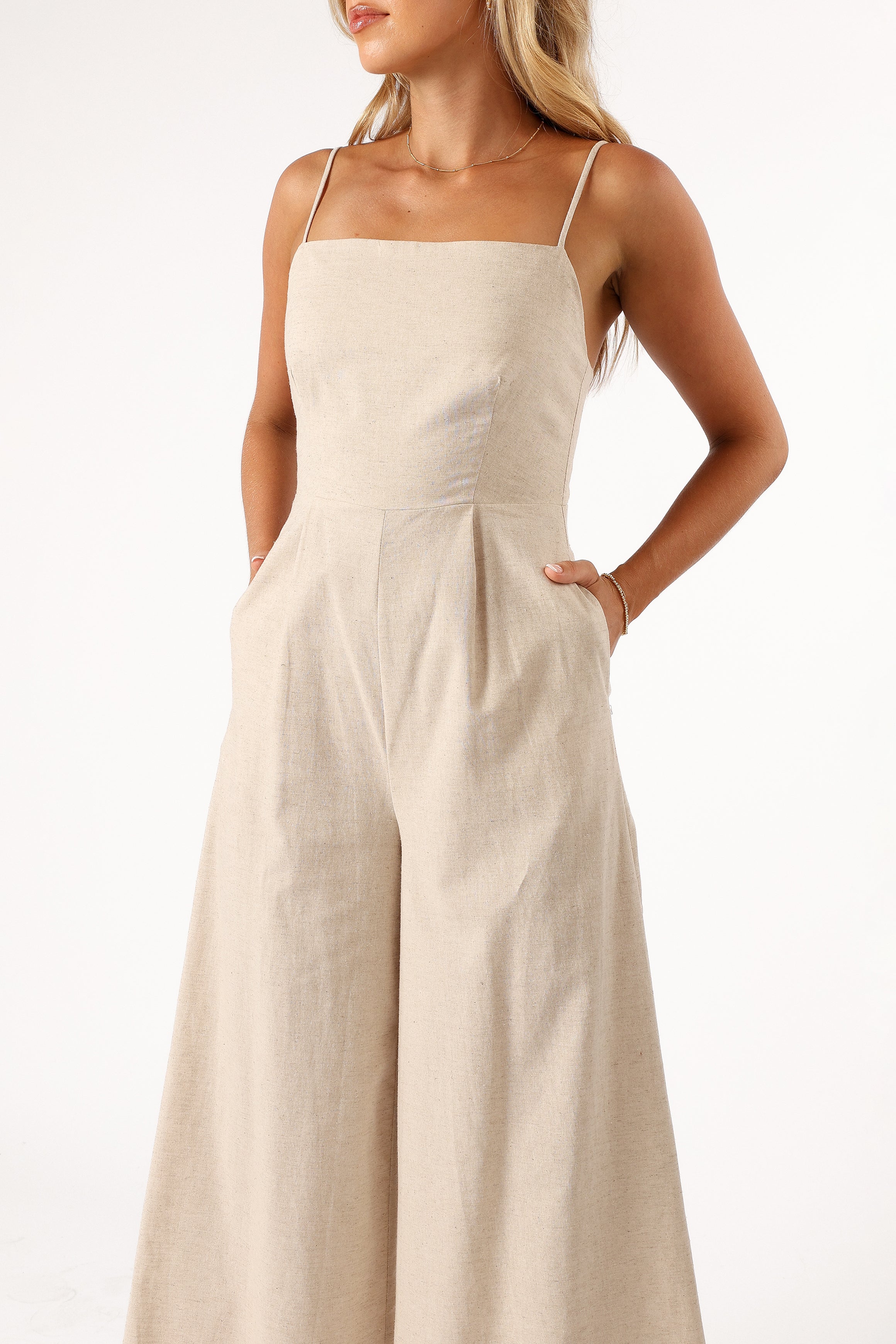 Lila Jumpsuit - Oatmeal