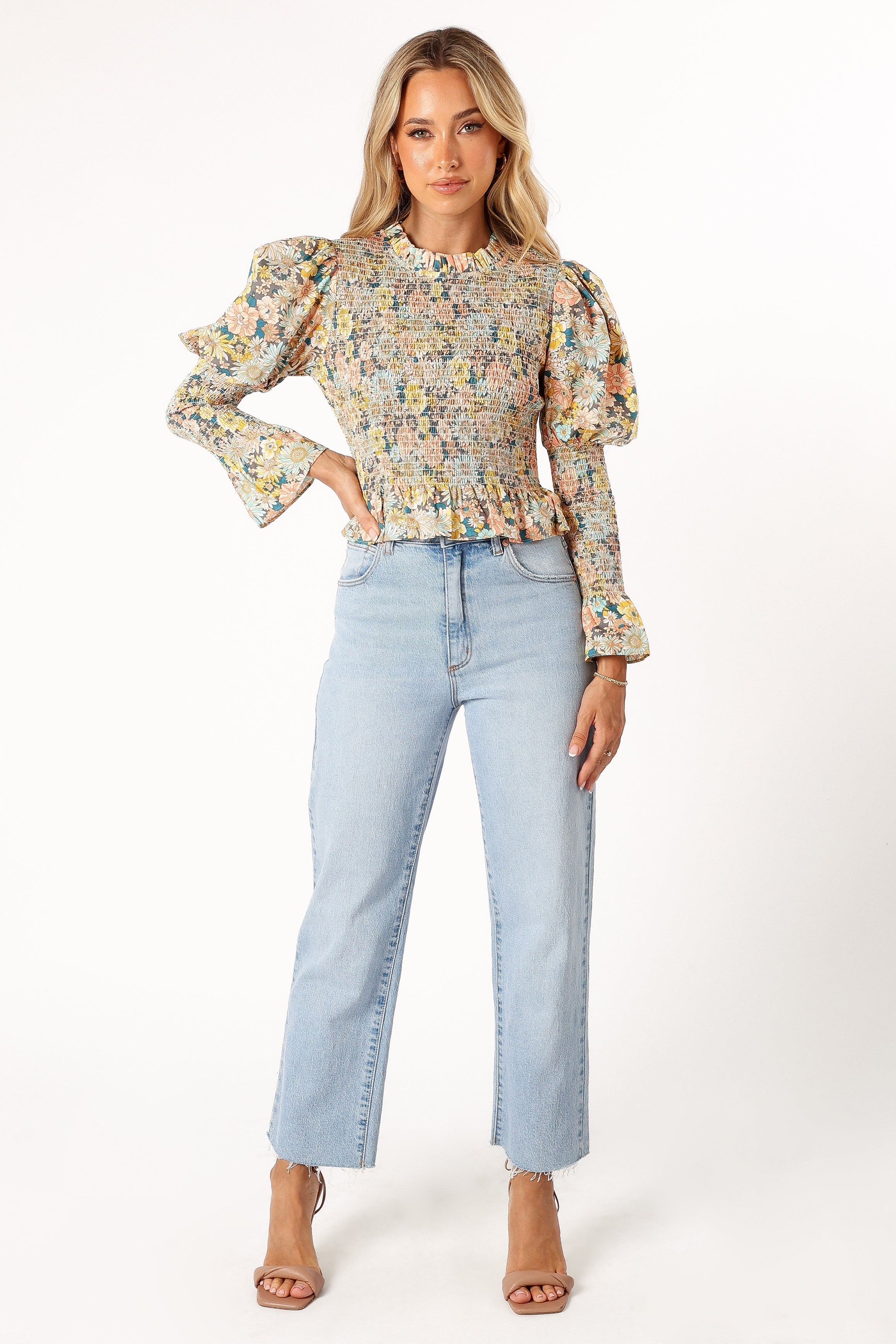 Novah Long Sleeve Top - Floral