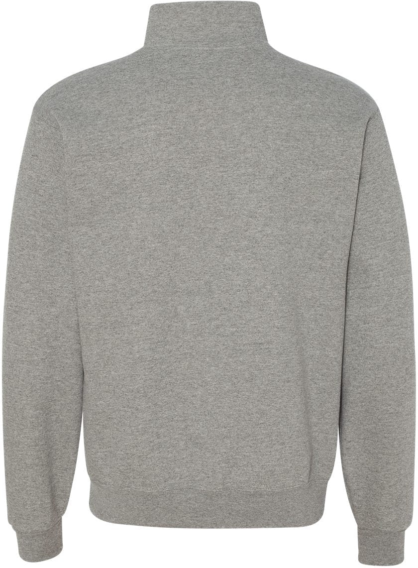 OUTLET-Jerzees Nublend Cadet Collar Quarter-Zip Sweatshirt