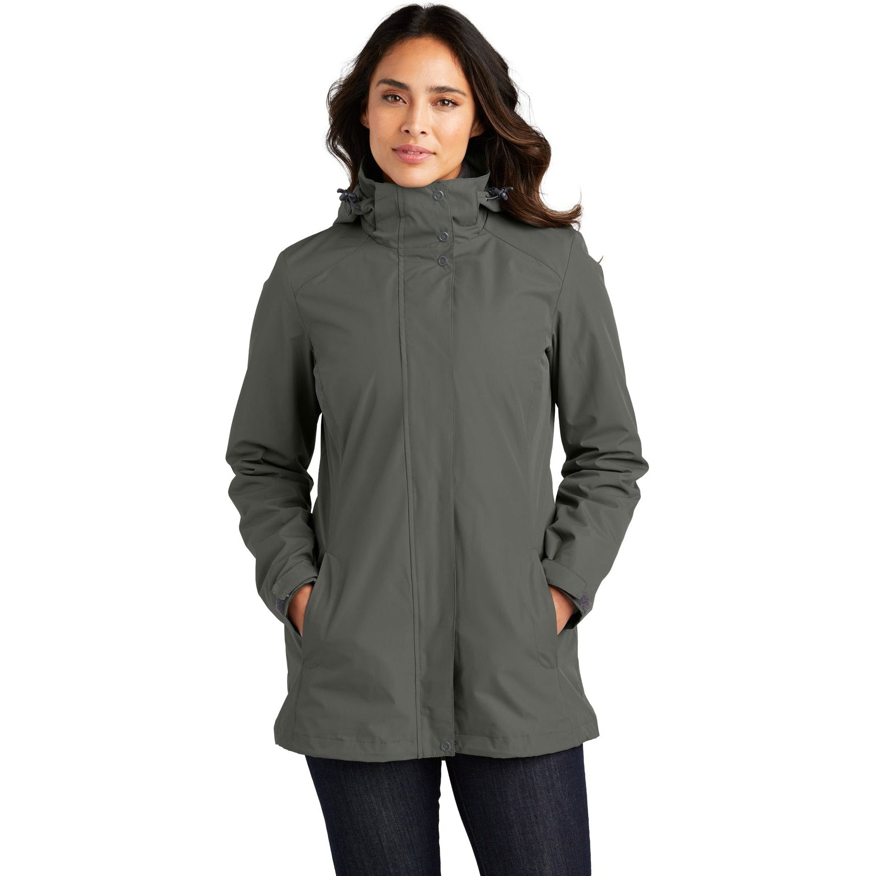 OUTLET-Port Authority Ladies All-Weather 3-In-1 Jacket