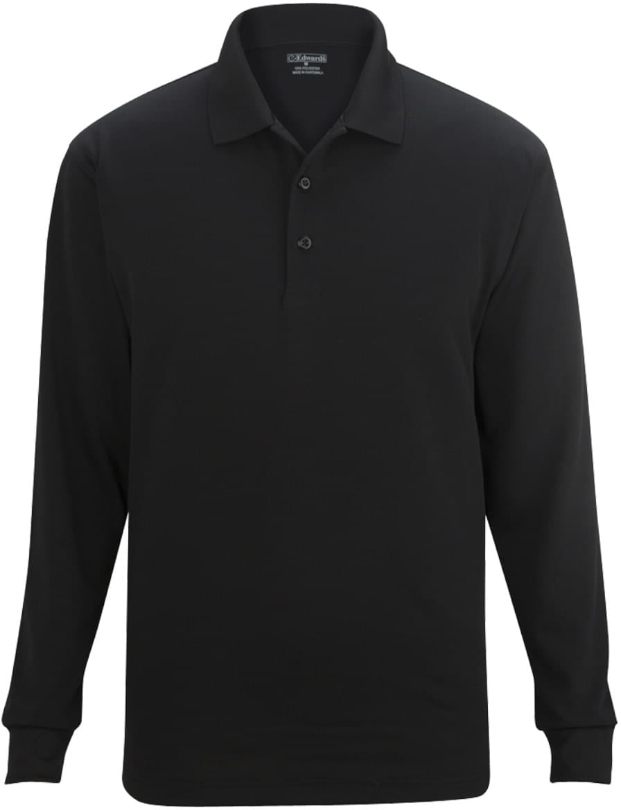 OUTLET-Edwards Unisex Snag Proof Long Sleeve Polo