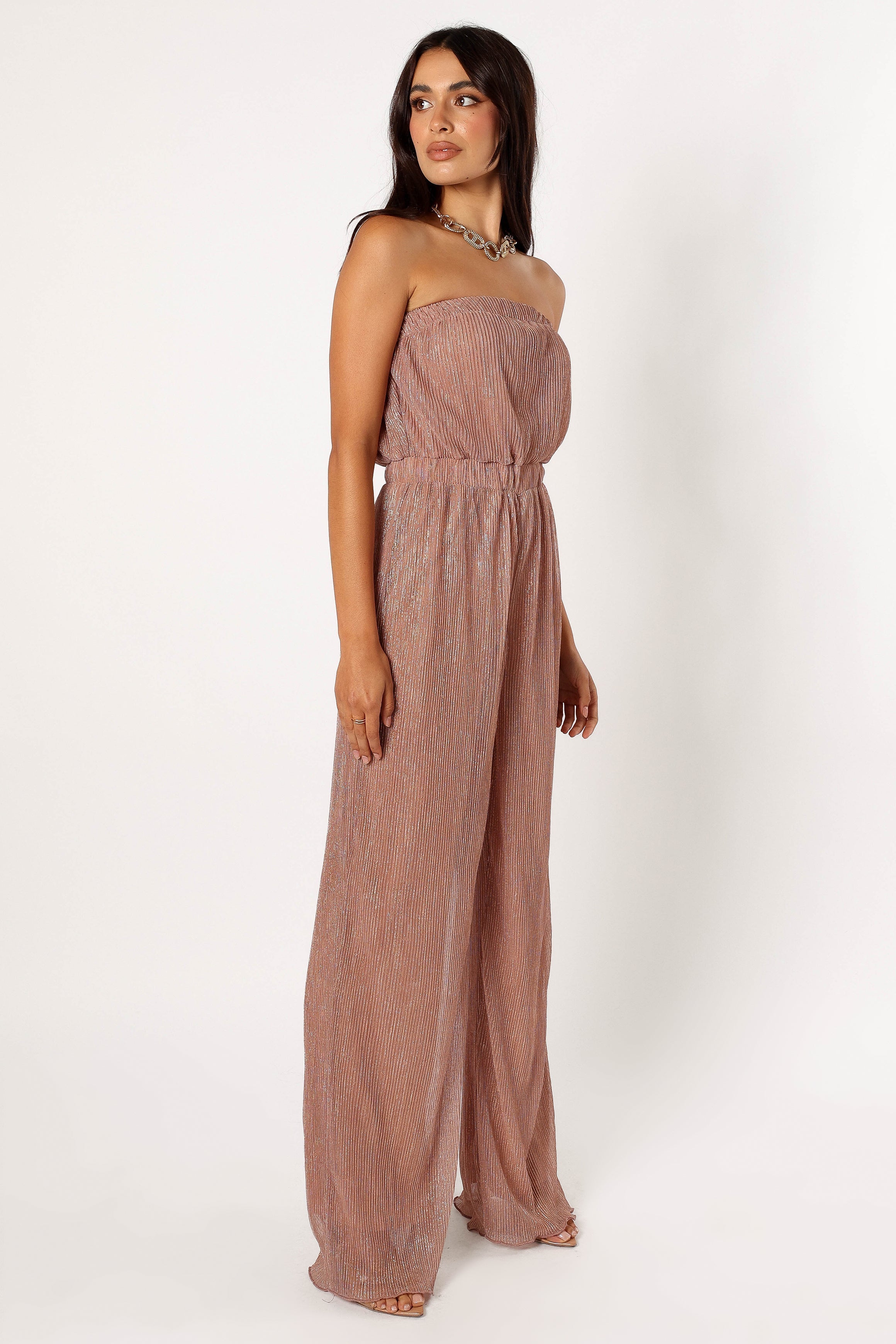 Callie Jumpsuit - Rose Gold