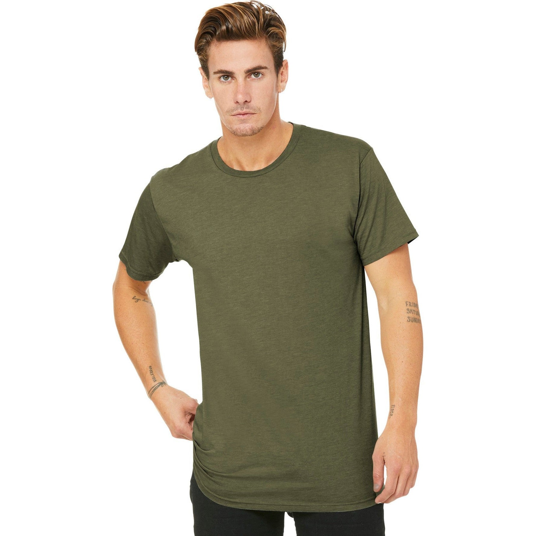 CLOSEOUT - BELLA+CANVAS Men's Long Body Urban Tee