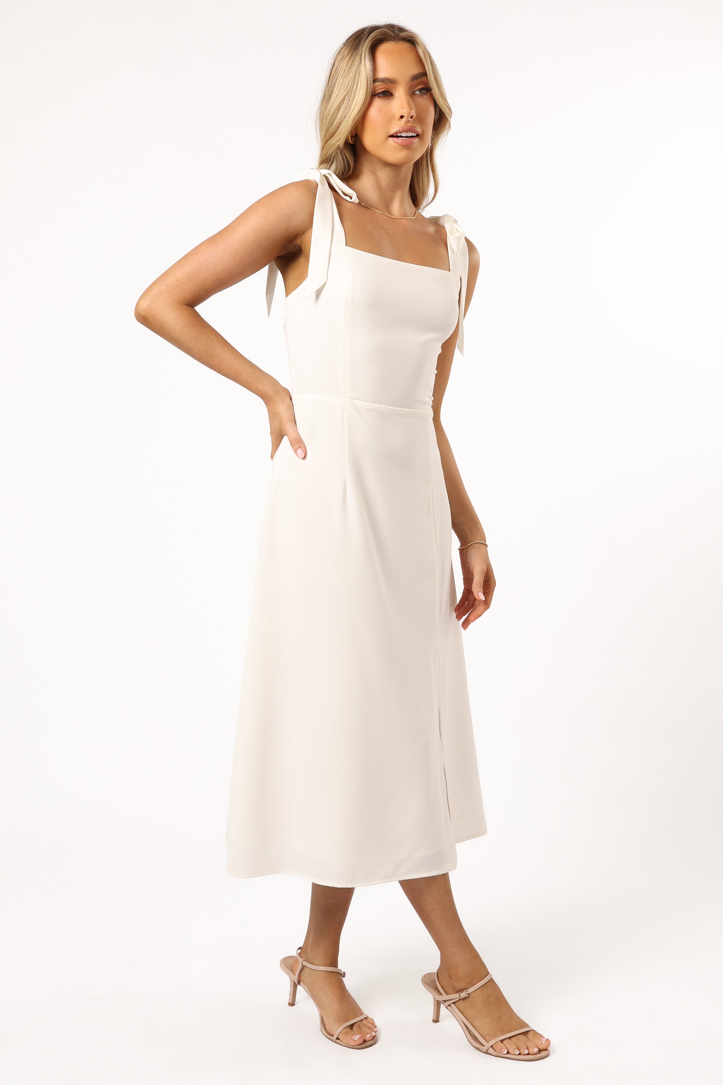 Laurel Dress - White