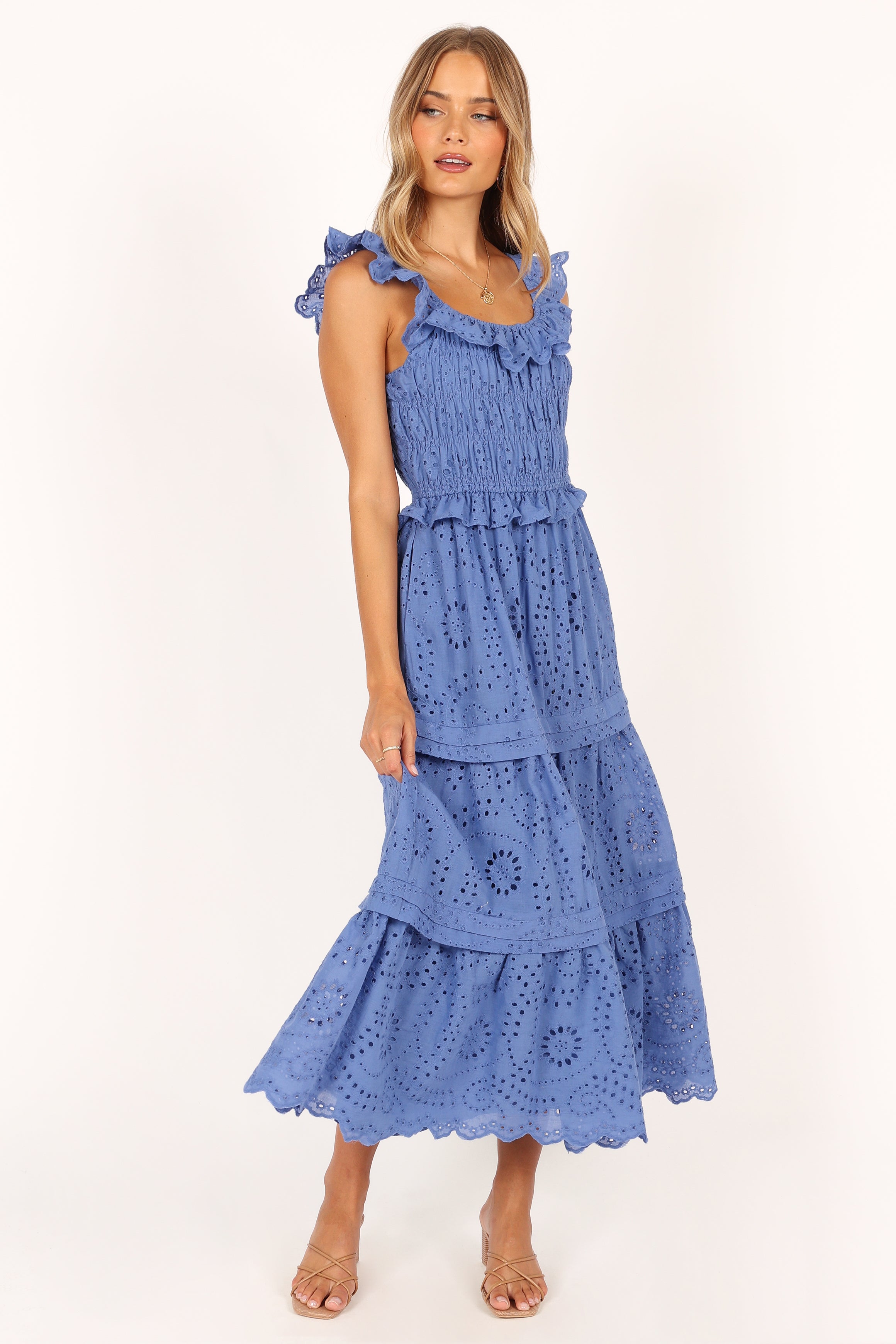 Finley Maxi Dress - Blue