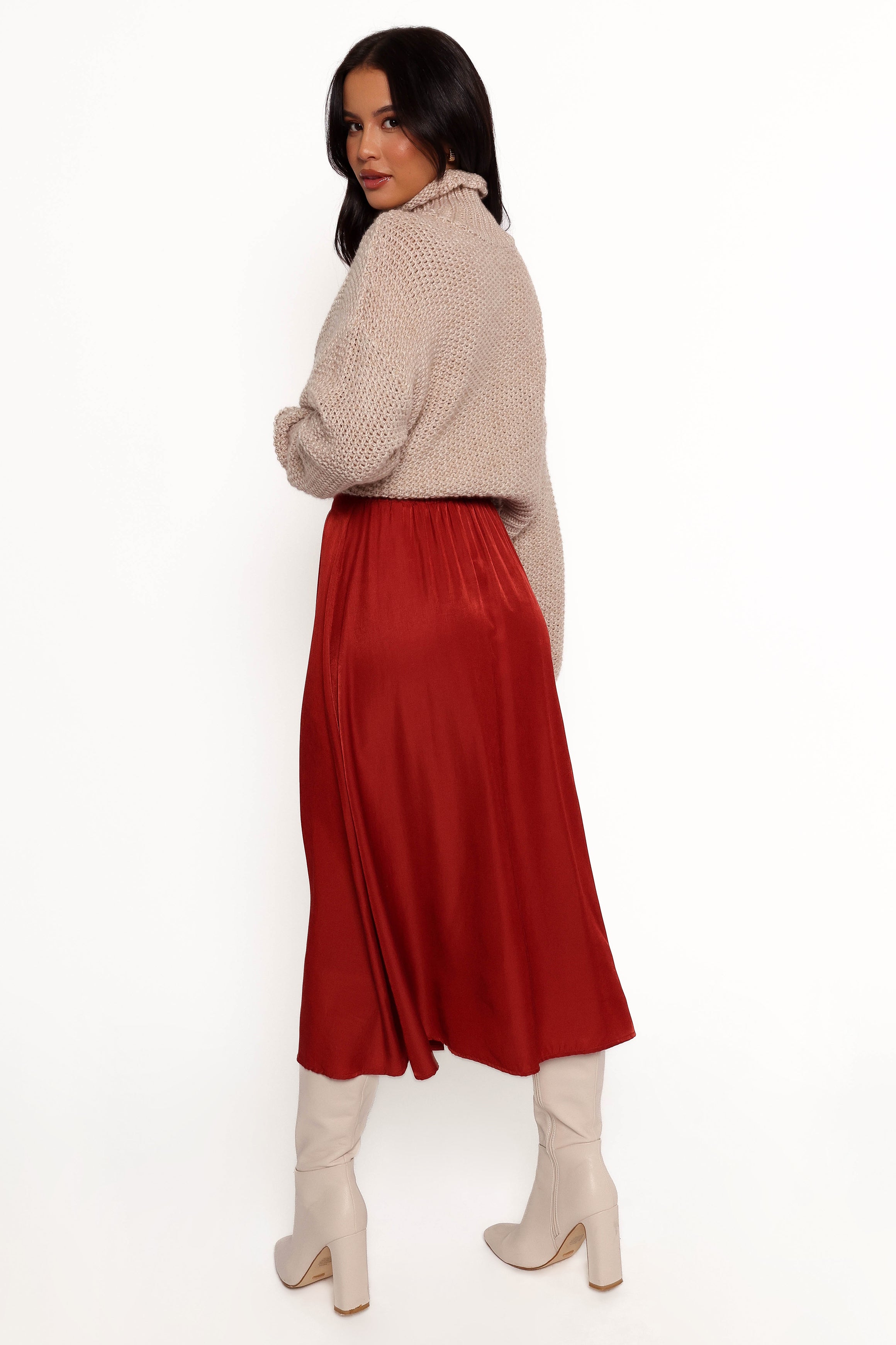 Ava Skirt - Rust