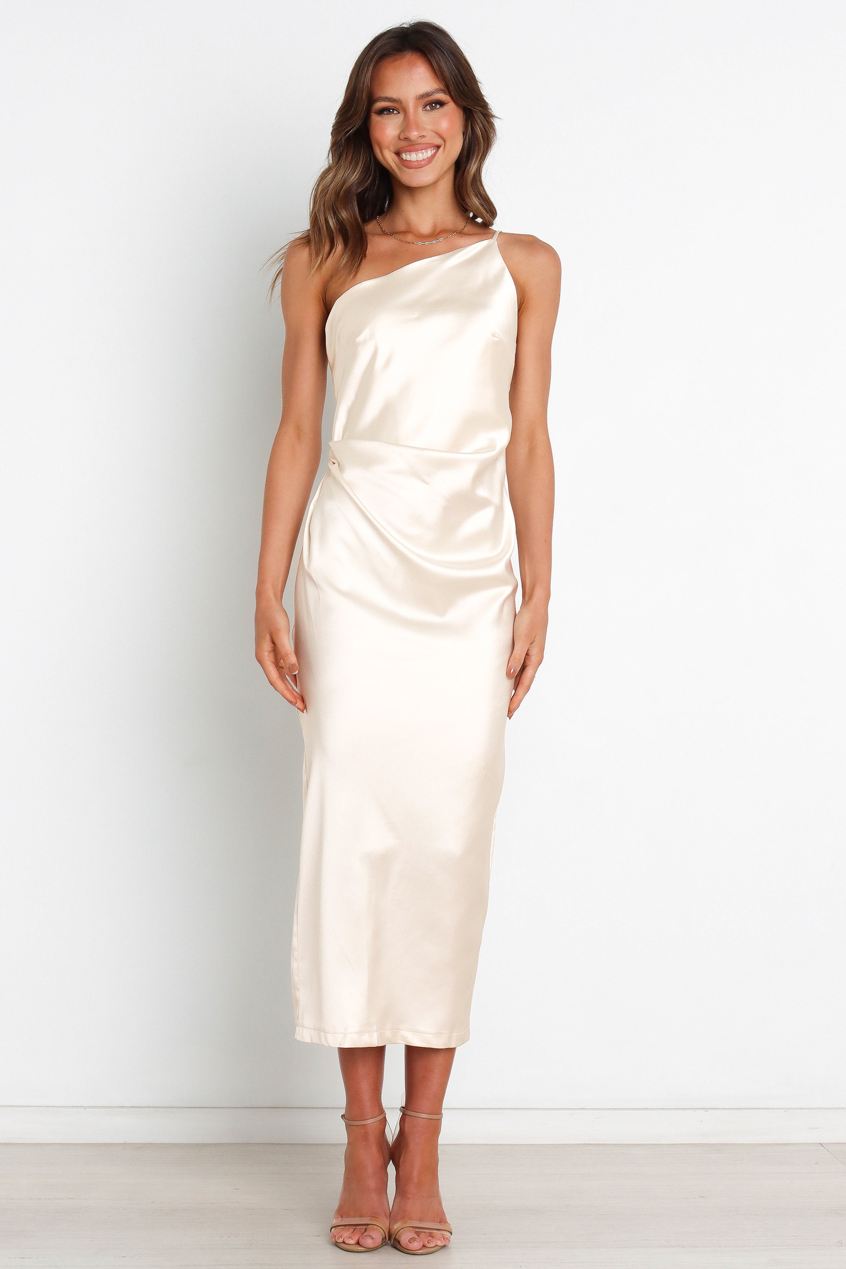 Luella Dress - Pearl White