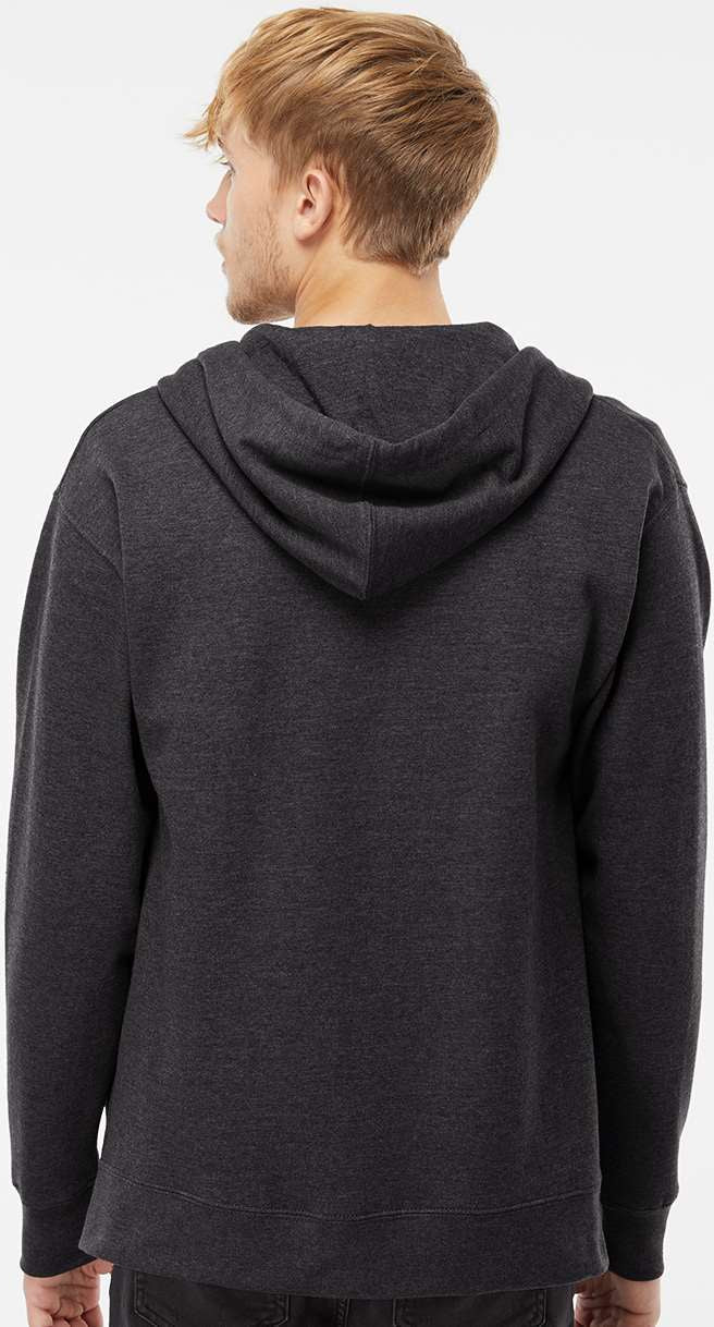 OUTLET-Independent Trading Co. Midweight Full-Zip Hooded Sweatshirt