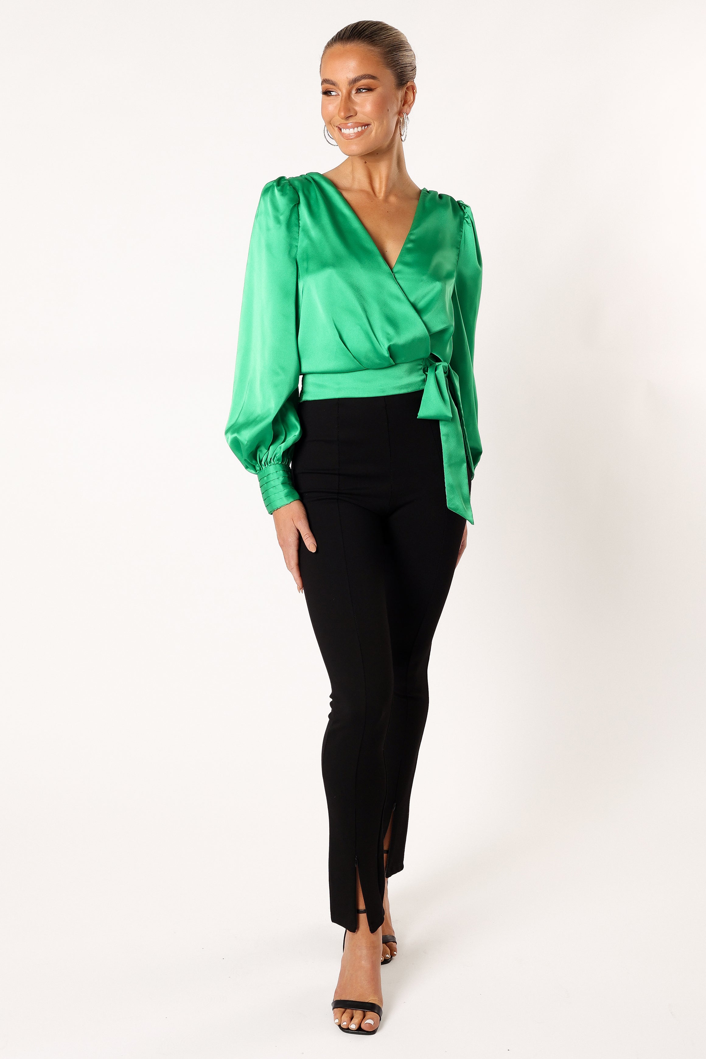 Tiarne Long Sleeve Top - Green