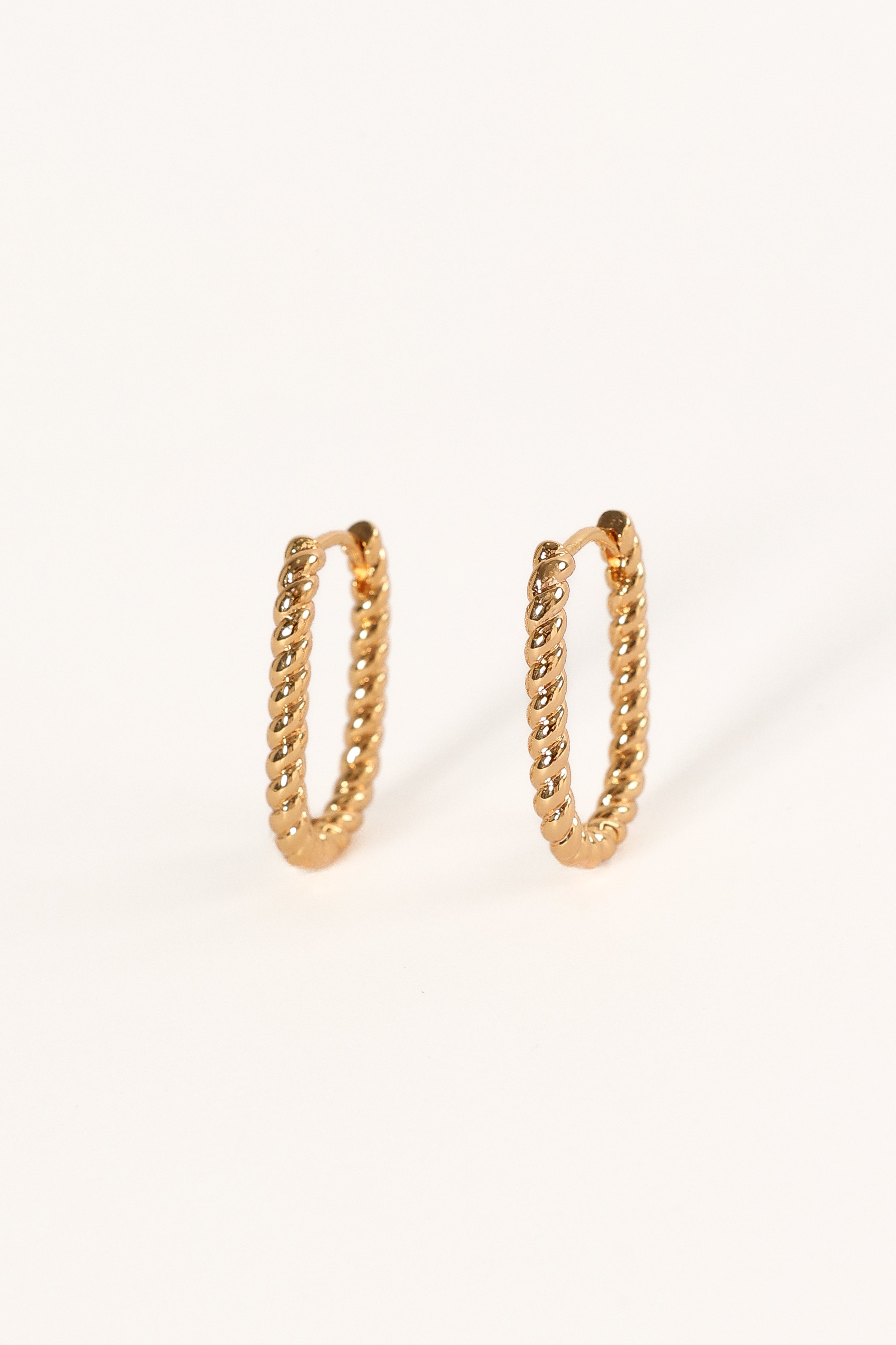 Fabian Hoop Earrings - Gold