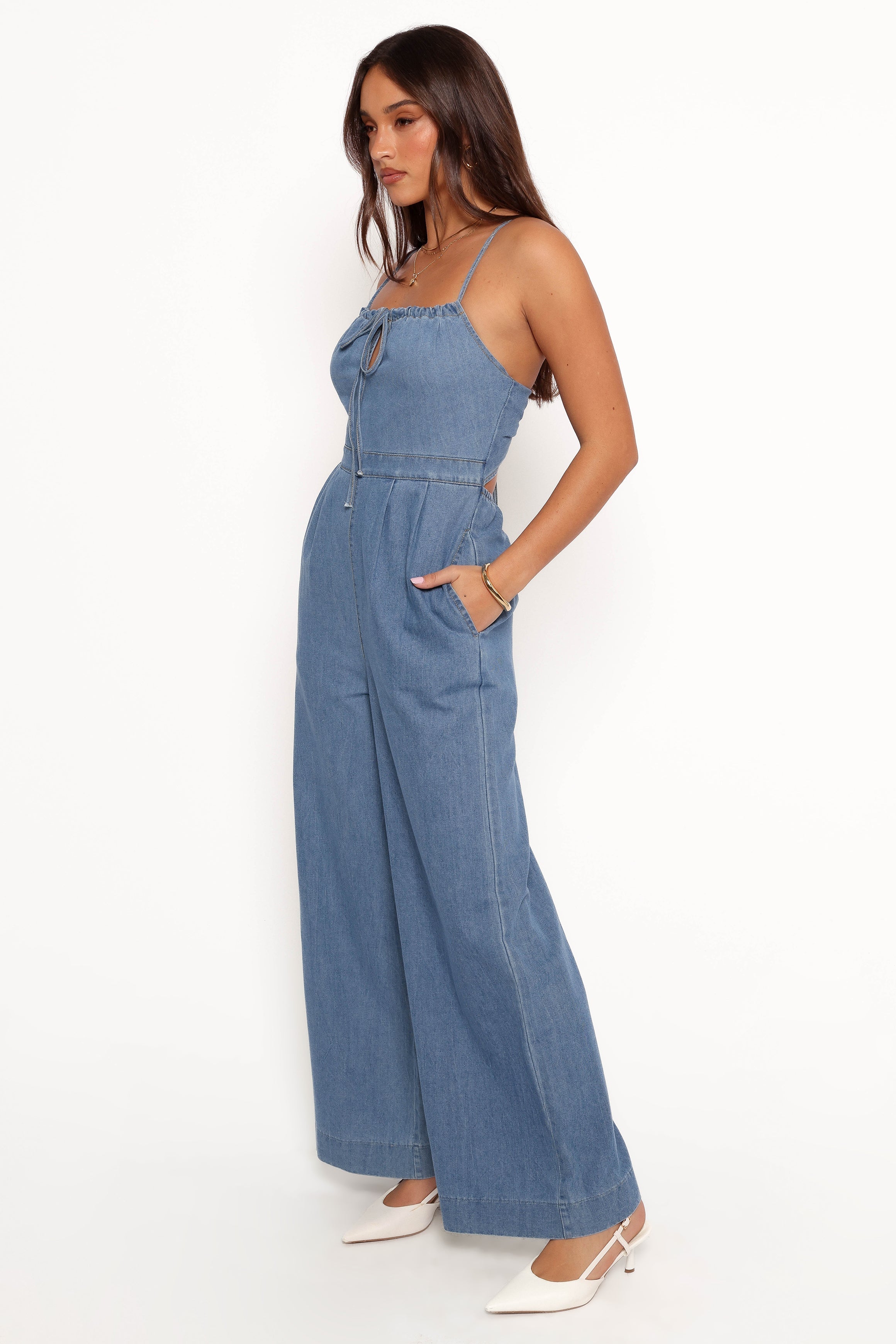 Alliah Jumpsuit - Medium Denim