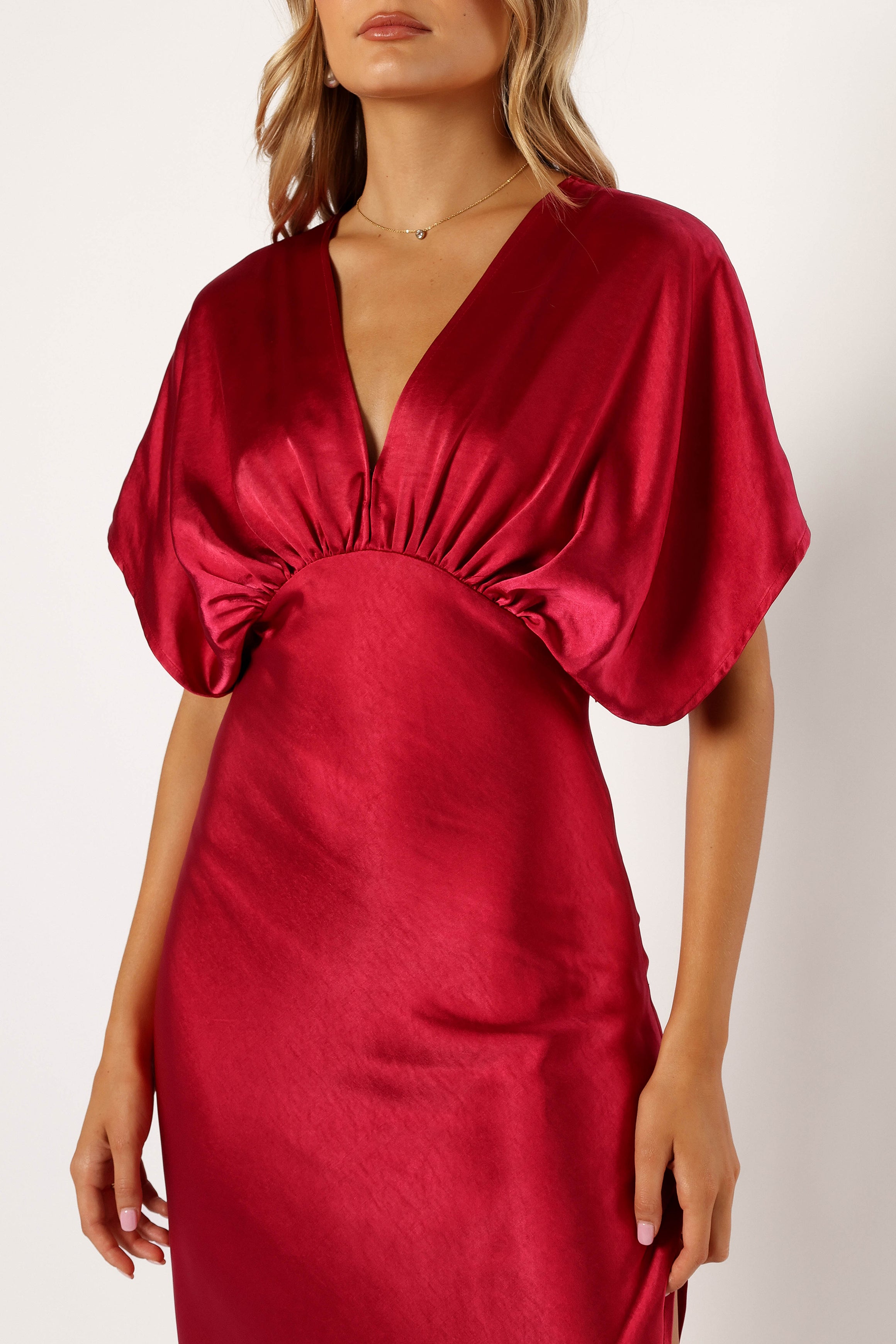 Ricki Maxi Dress - Ruby Wine