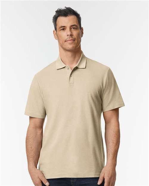 OUTLET-Gildan Softstyle Adult Pique Polo