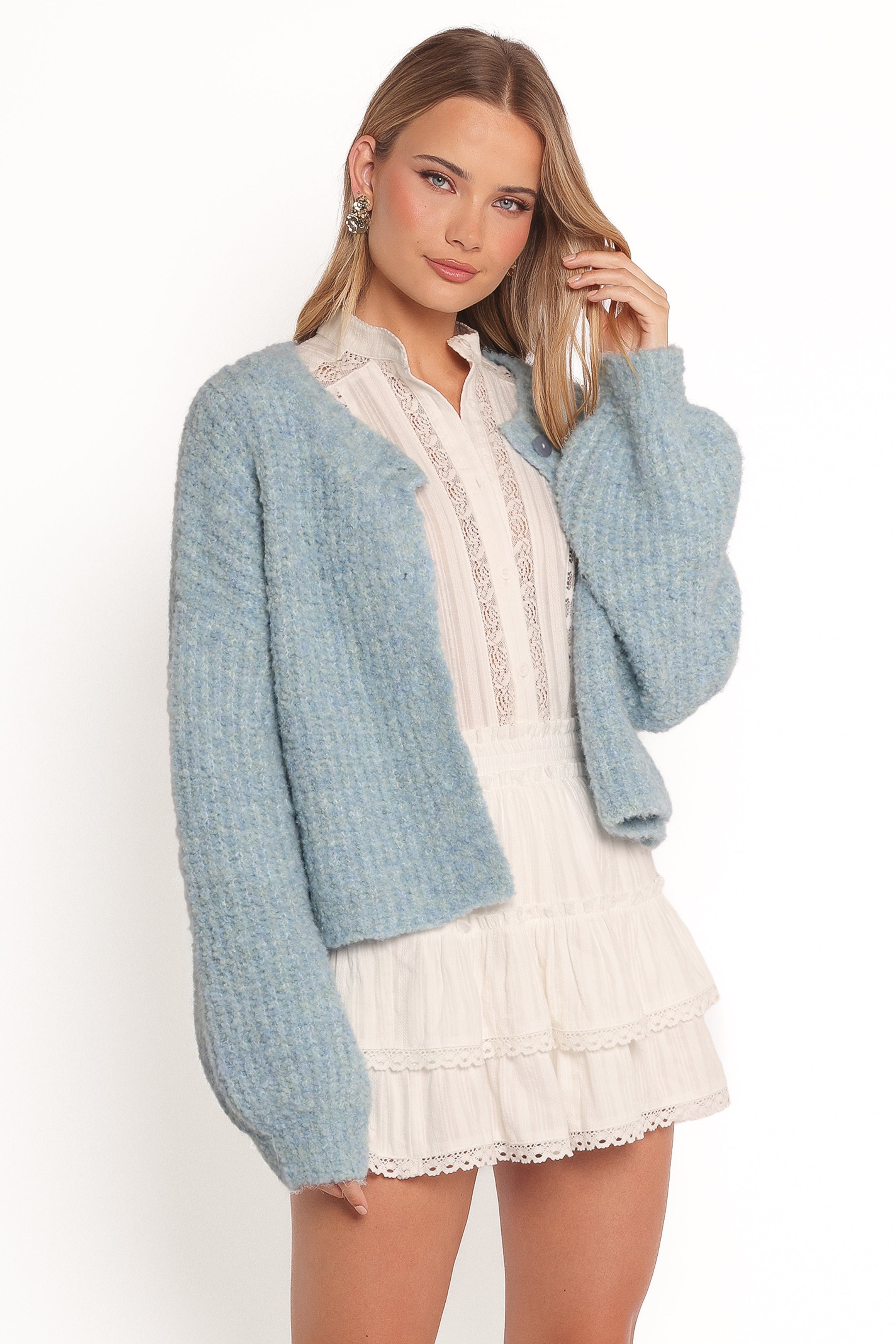 Albertine Cardigan - Blue