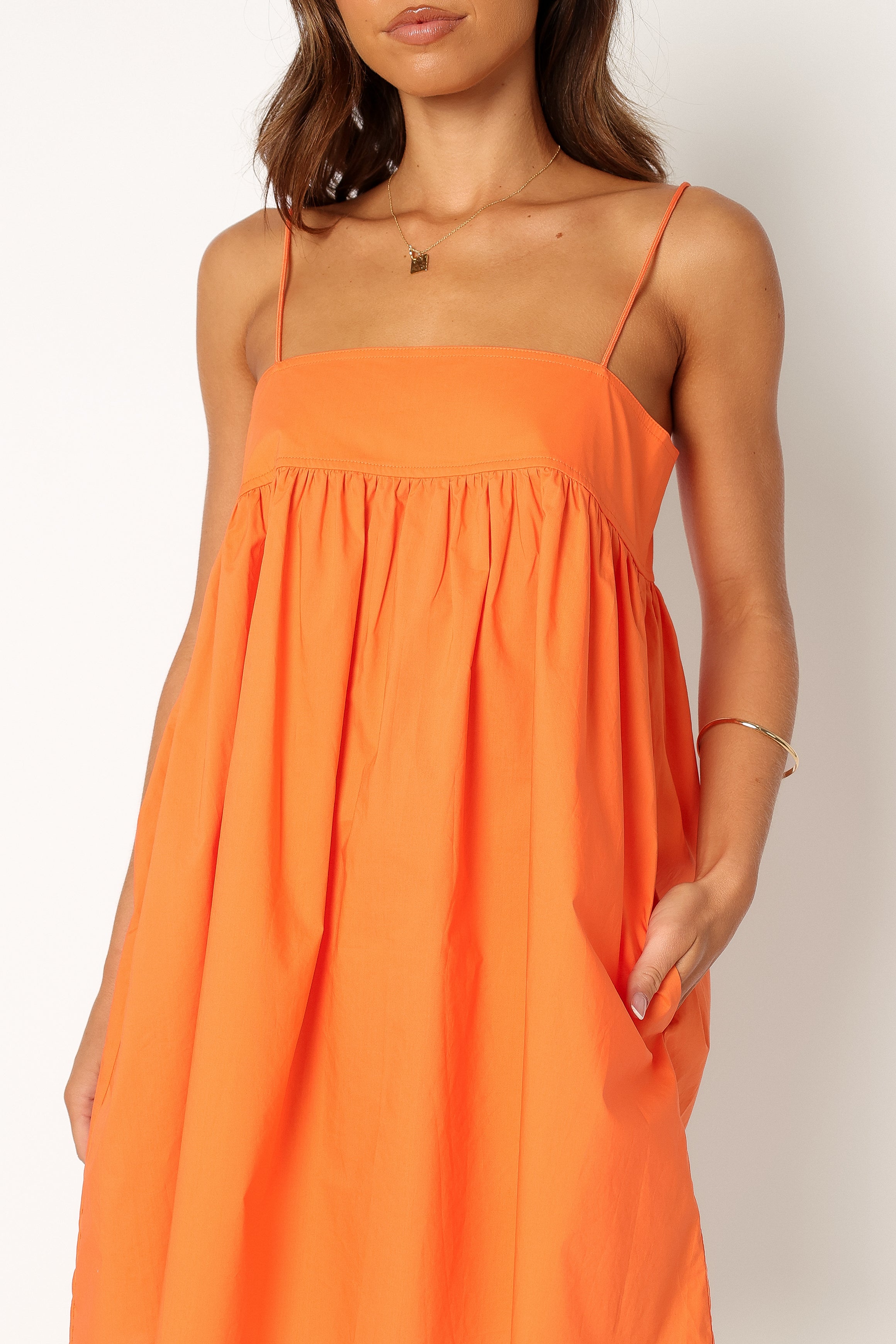 Serina Mini Dress - Orange