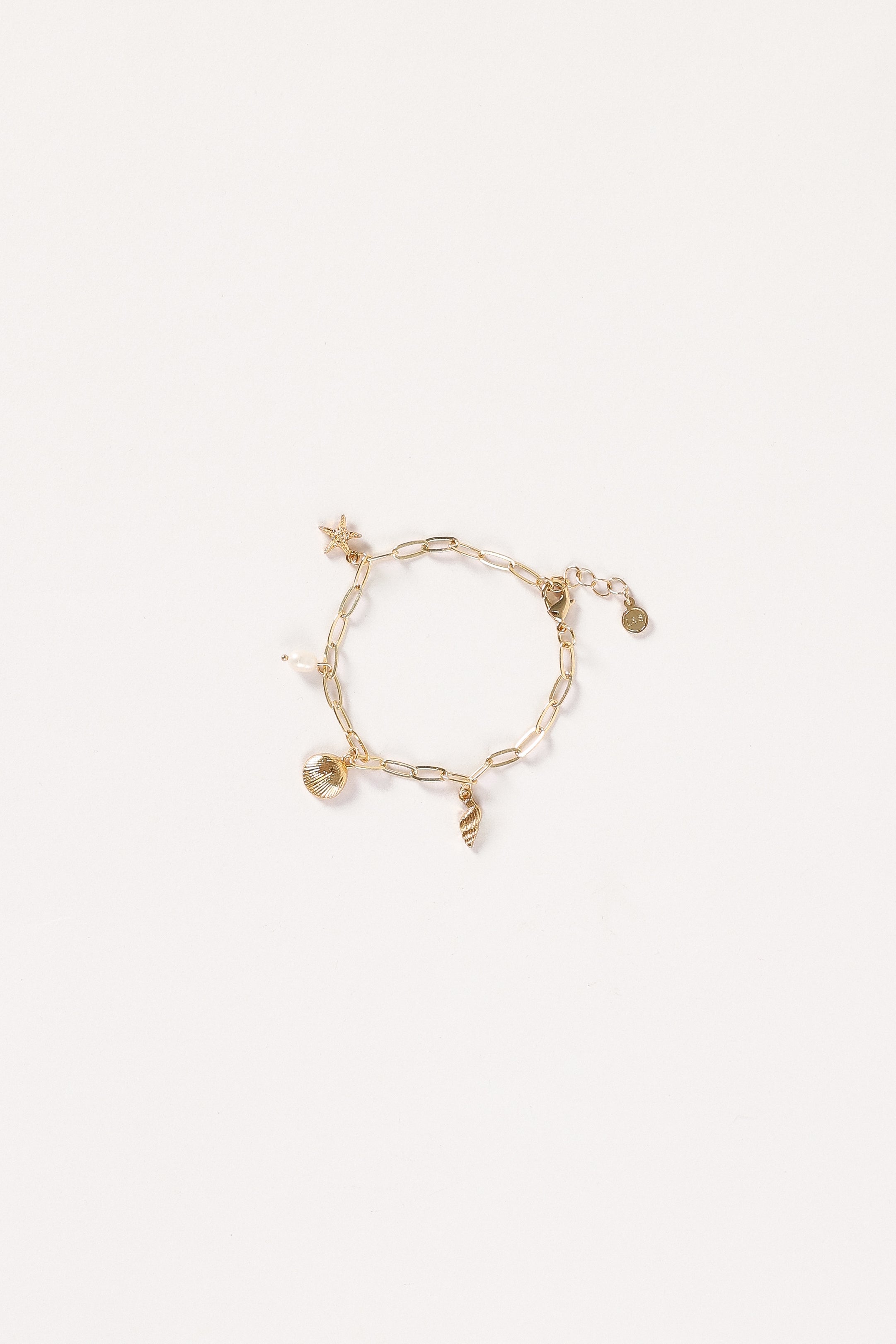 Alice Charm Bracelet - Gold