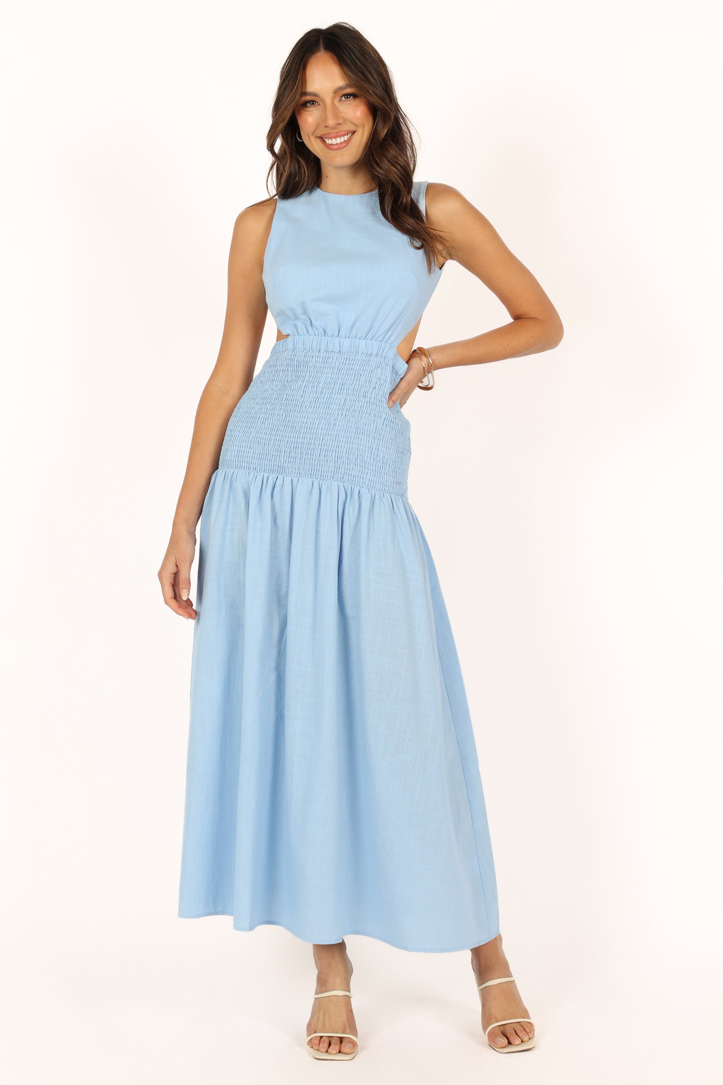 Reagan Maxi Dress - Blue