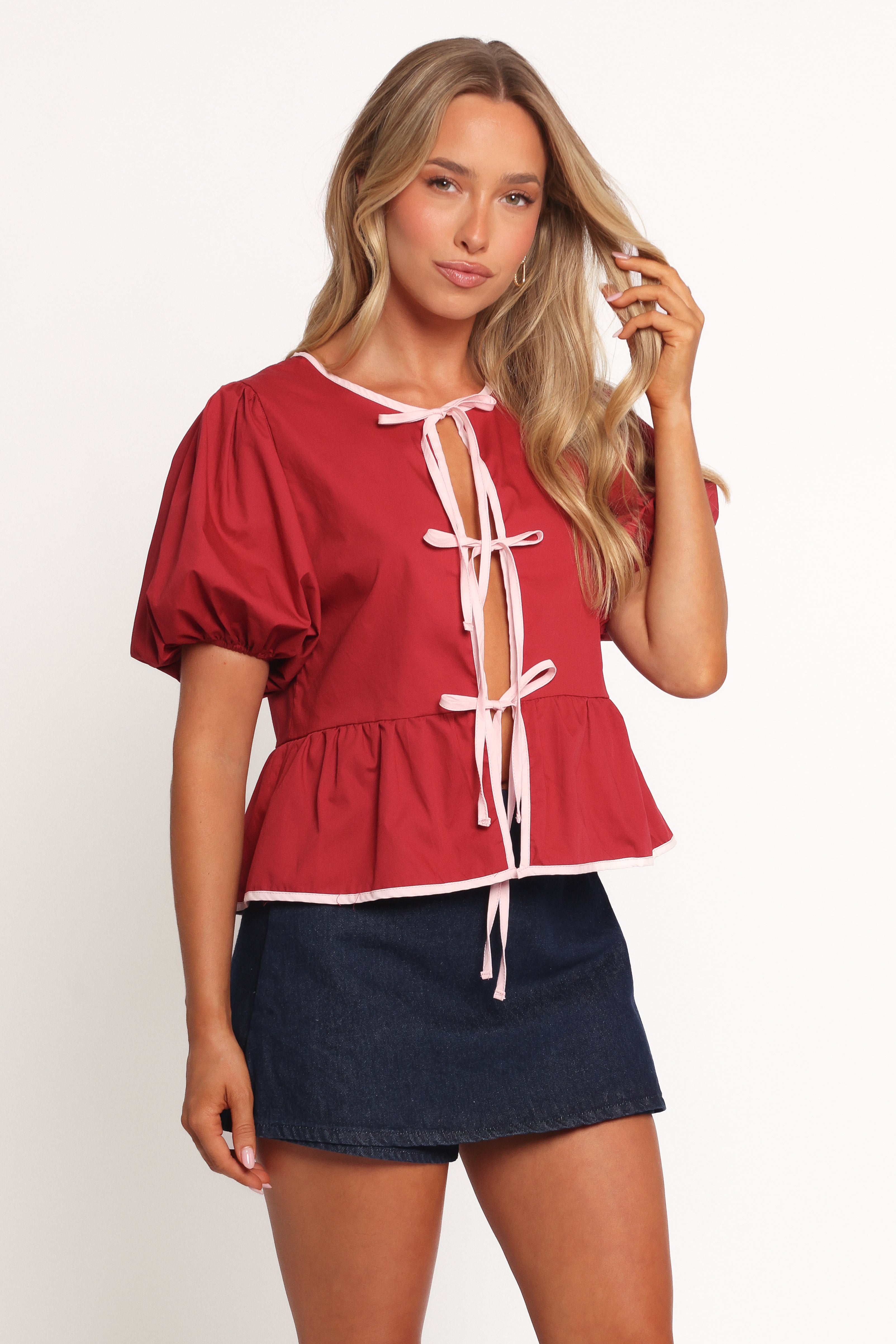 Ellien Top - Red