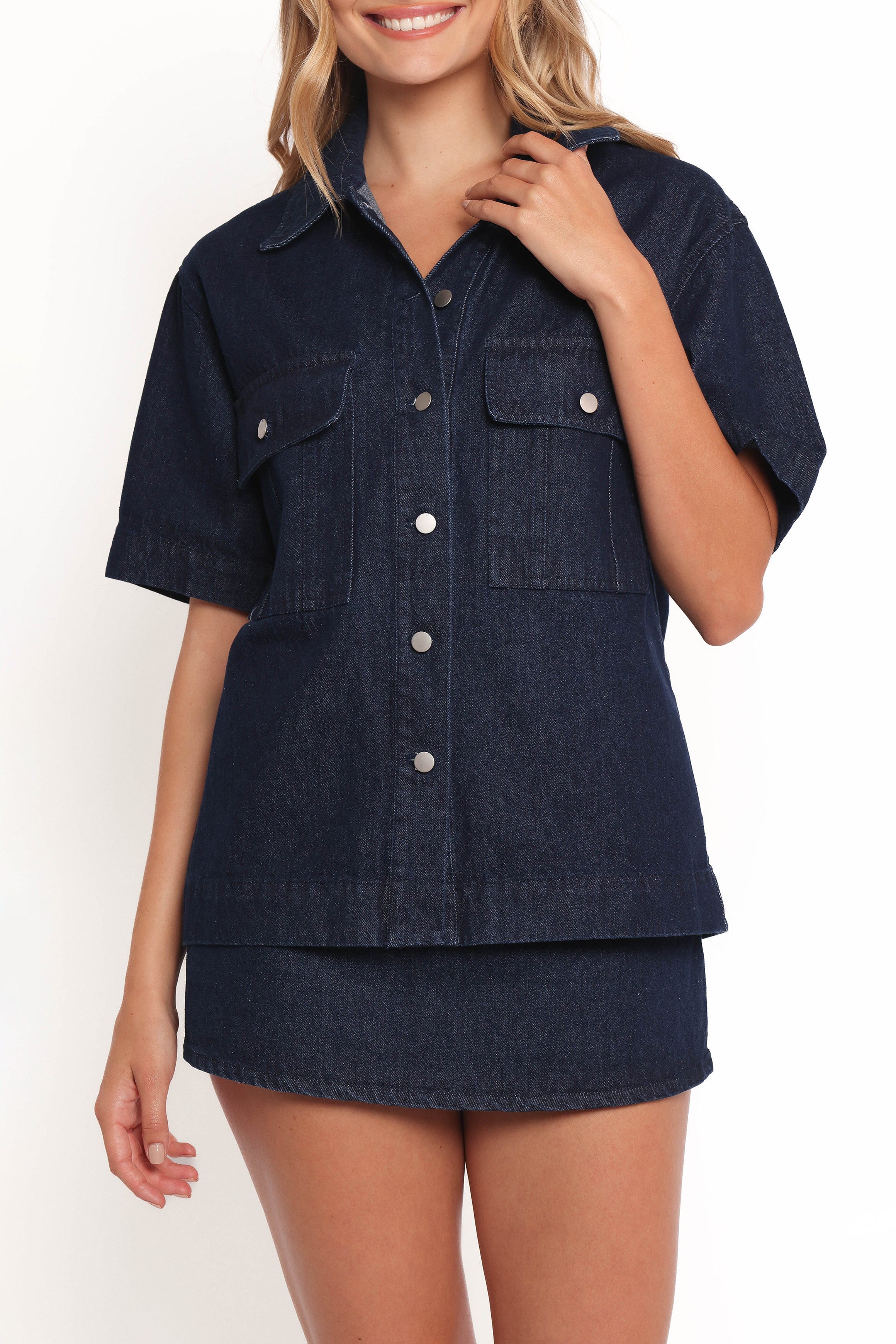 Della Denim Shirt - Raw Denim