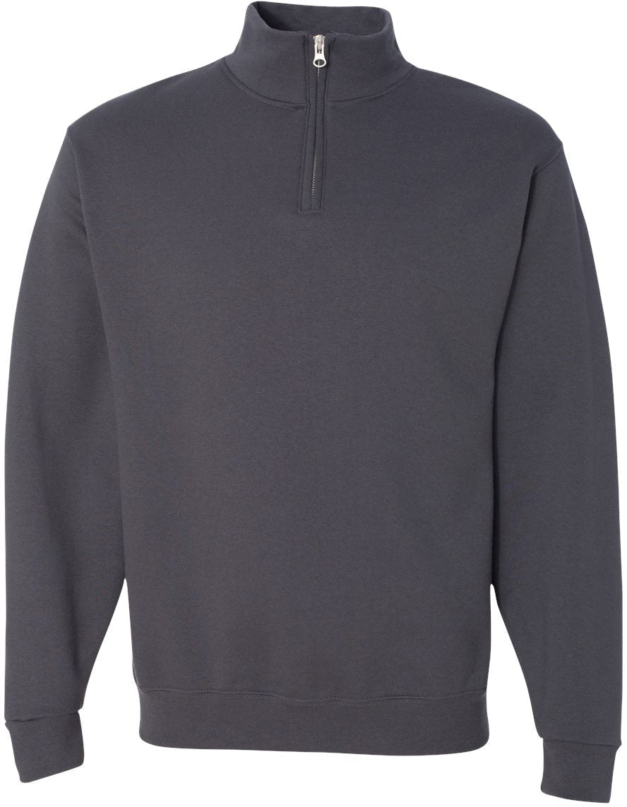 OUTLET-Jerzees Nublend Cadet Collar Quarter-Zip Sweatshirt