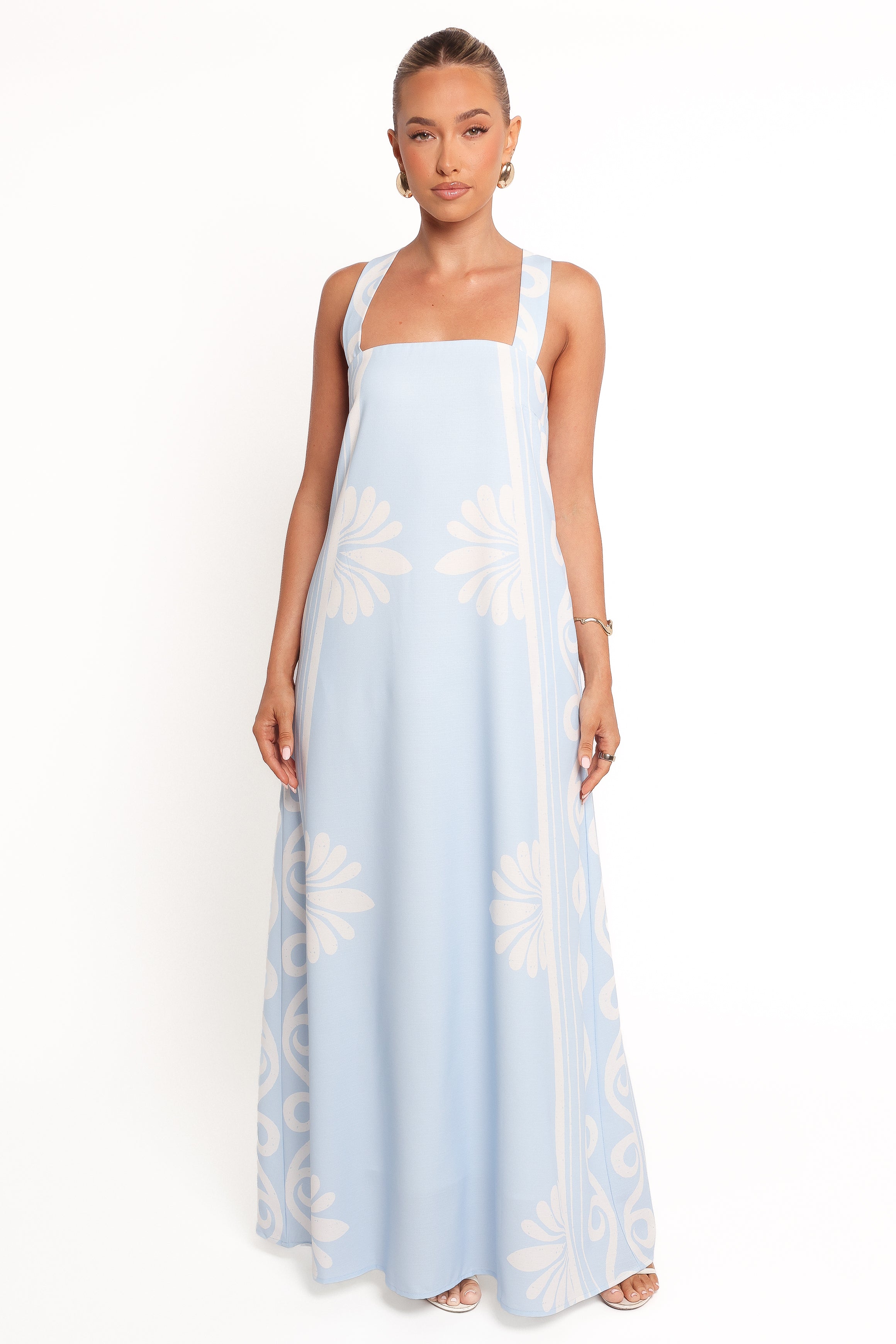 Valeria Maxi Dress - Blue