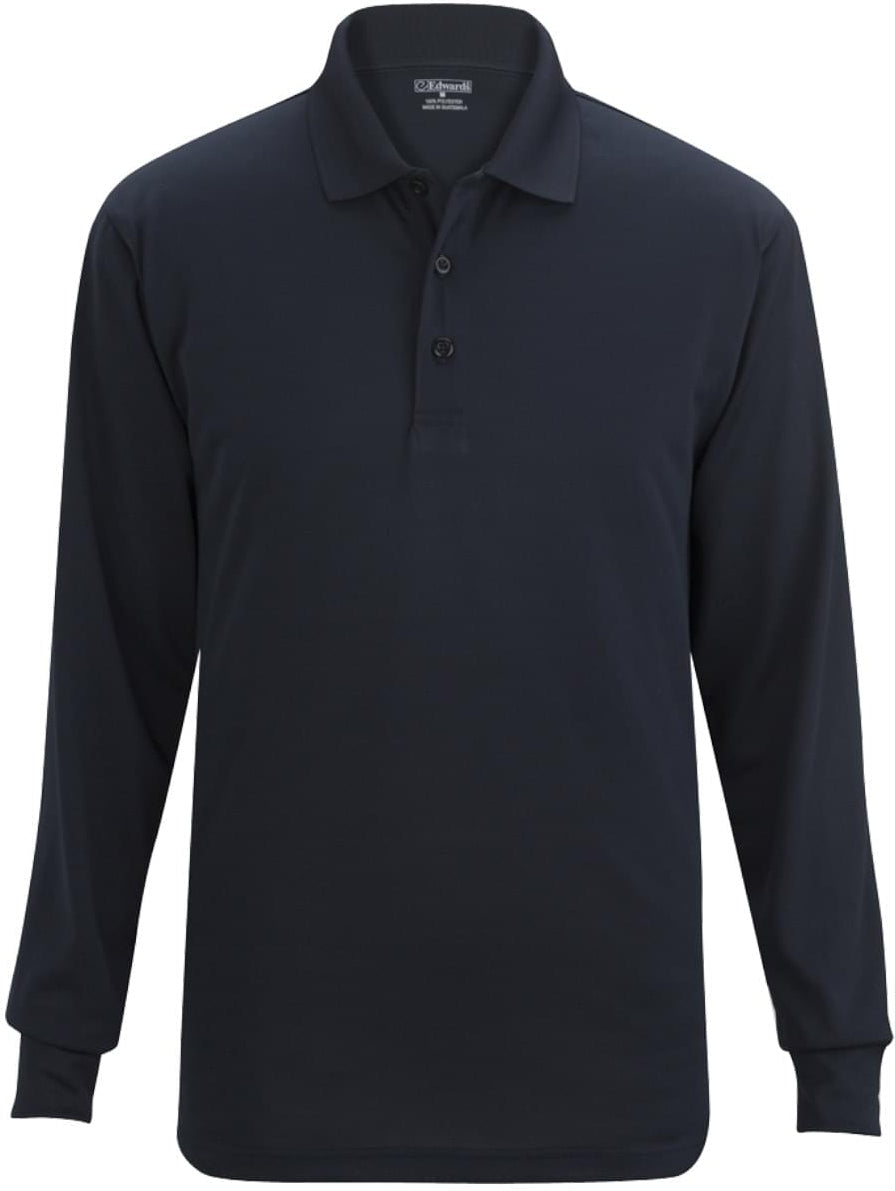 OUTLET-Edwards Unisex Snag Proof Long Sleeve Polo