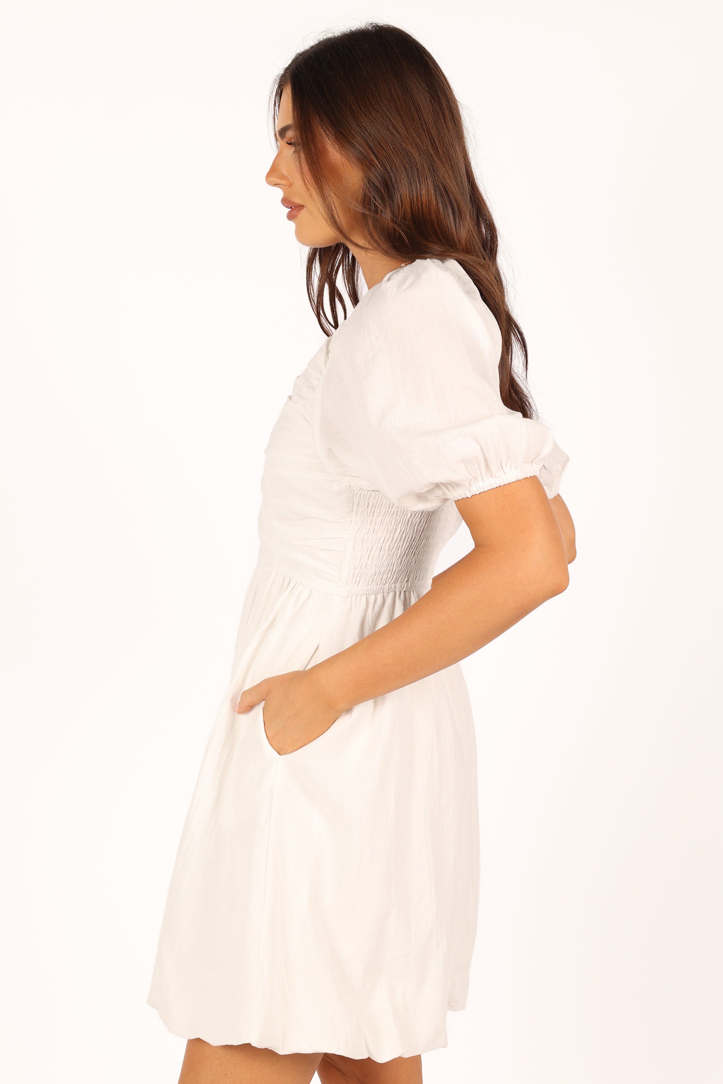 Lulee Mini Dress - White