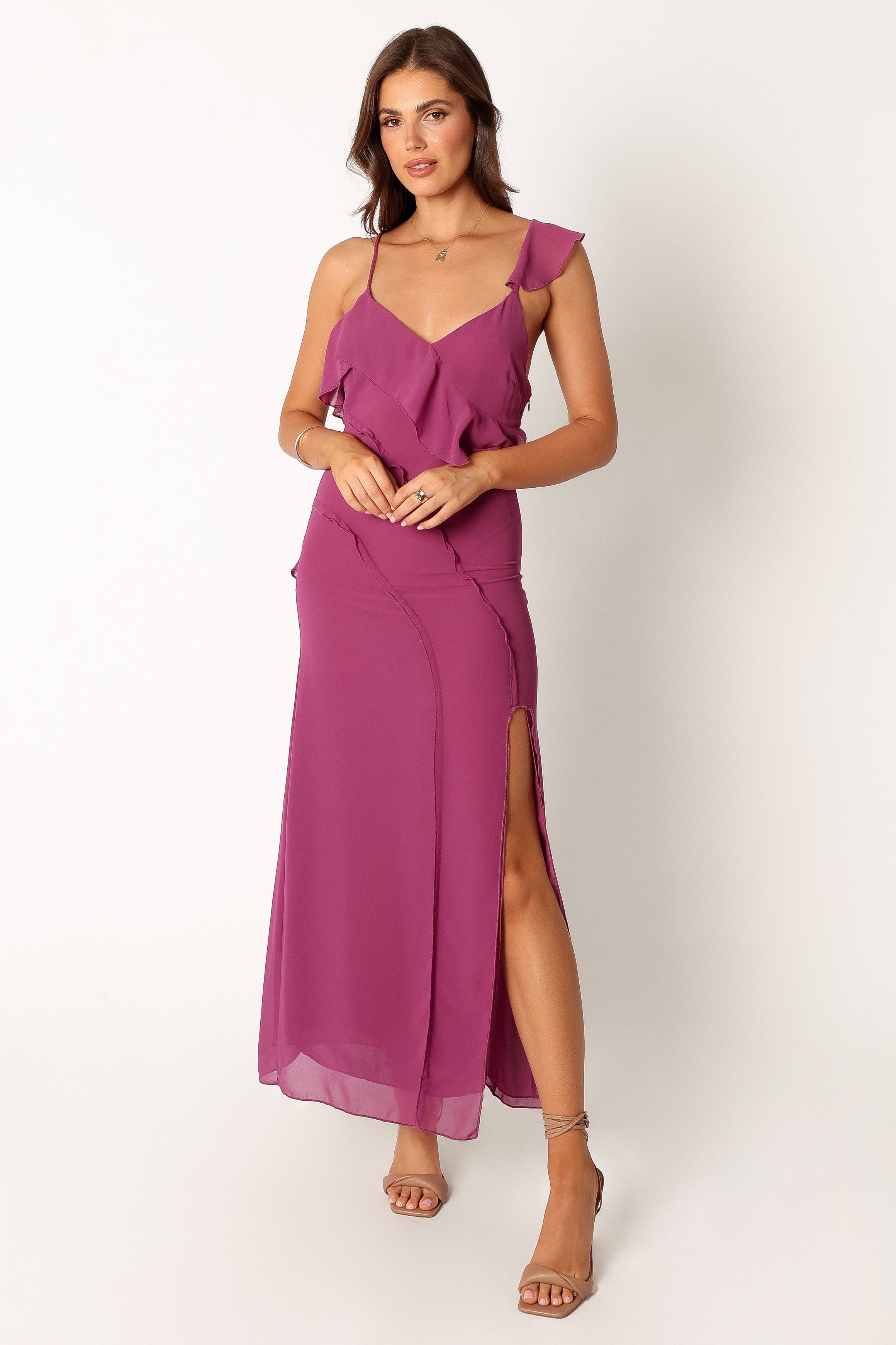 Stephy Maxi Dress - Purple