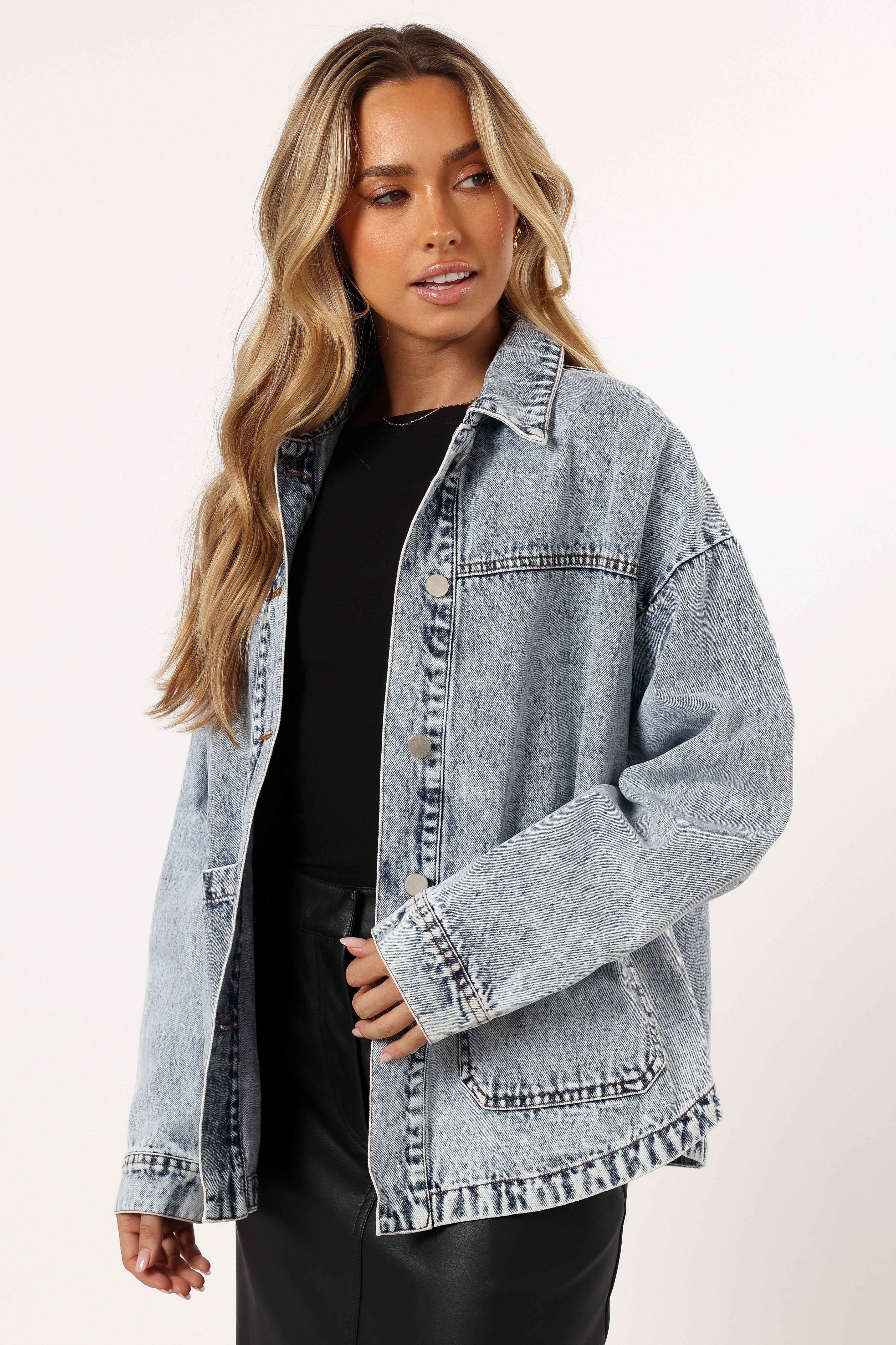 Delana Denim Jacket - Denim