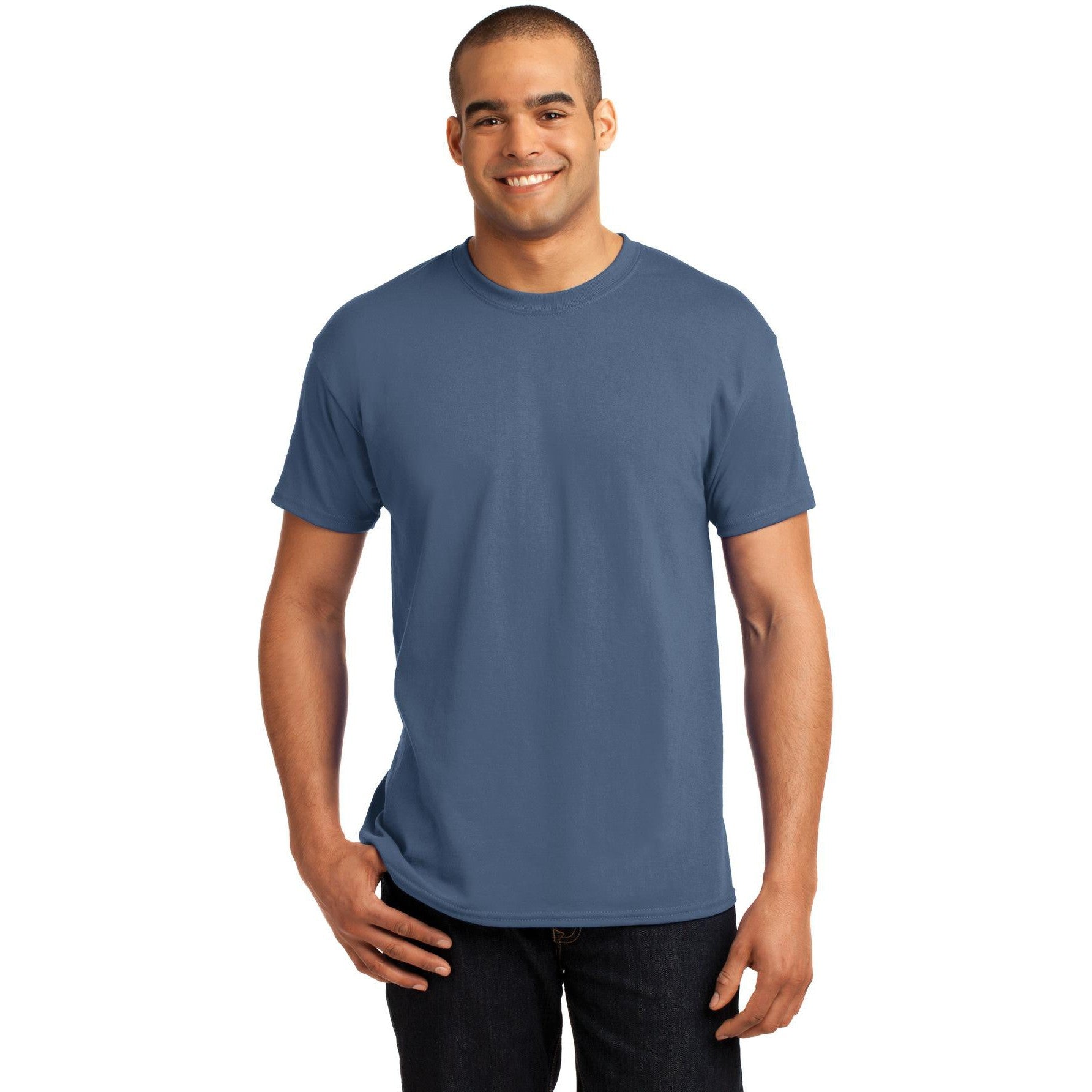 CLOSEOUT - Hanes EcoSmart 50/50 Cotton/Poly T-Shirt