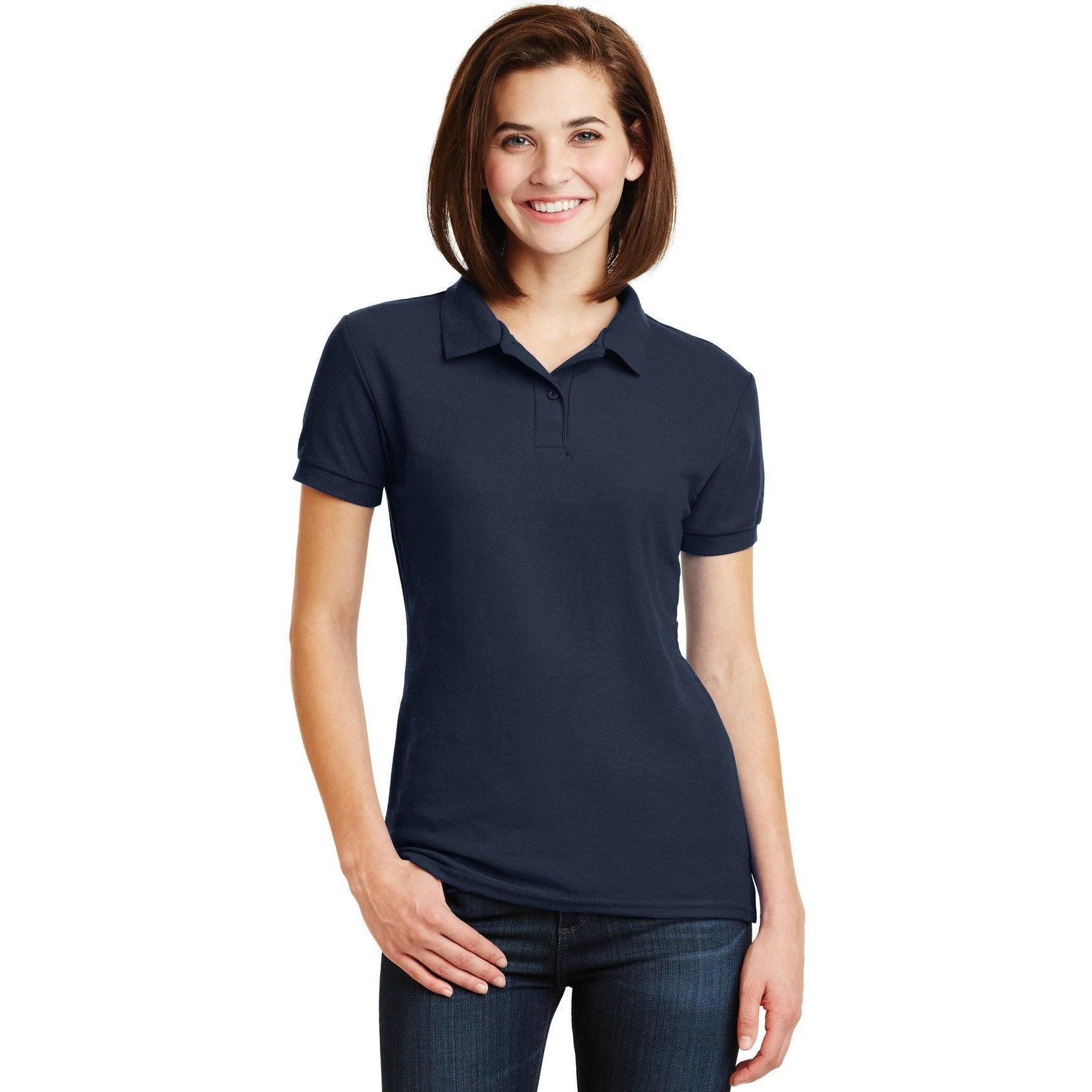 CLOSEOUT - Gildan Ladies DryBlend 6-Ounce Double Pique Sport Shirt